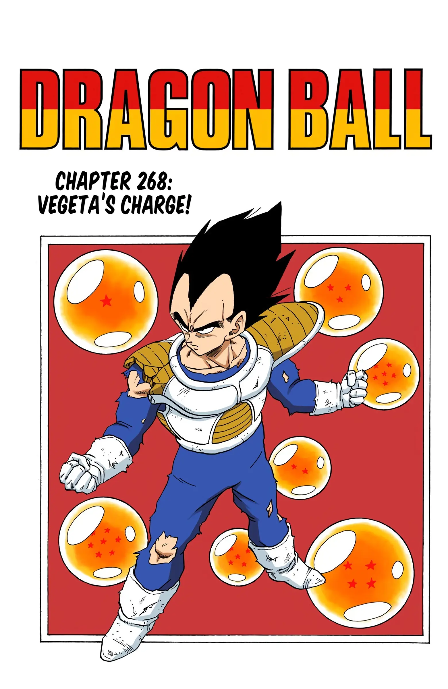 DBZ Frieza Saga Colored Manga, chapter 268, page 1