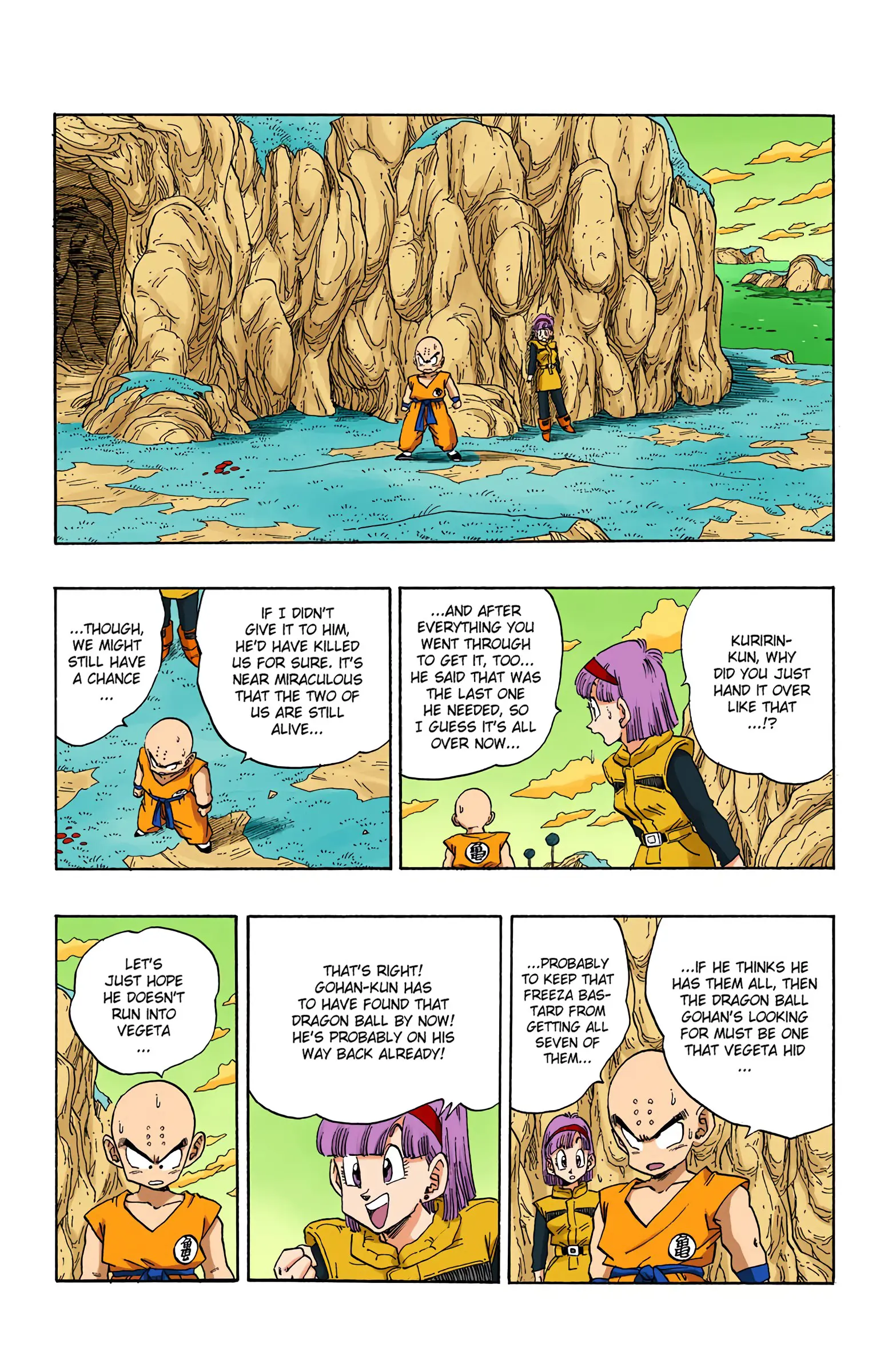 DBZ Frieza Saga Colored Manga, chapter 269, page 2