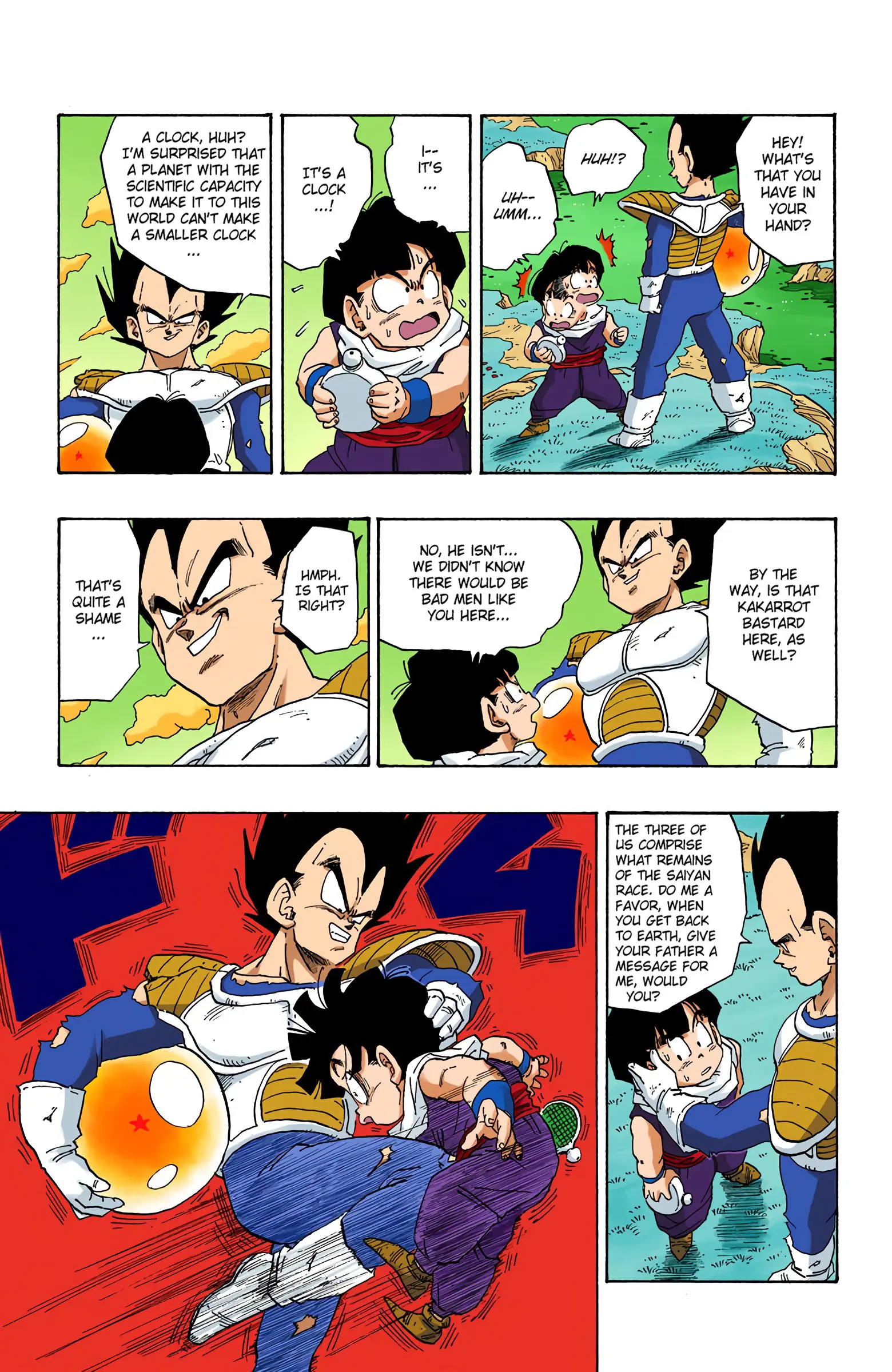 DBZ Frieza Saga Colored Manga, chapter 269, page 7