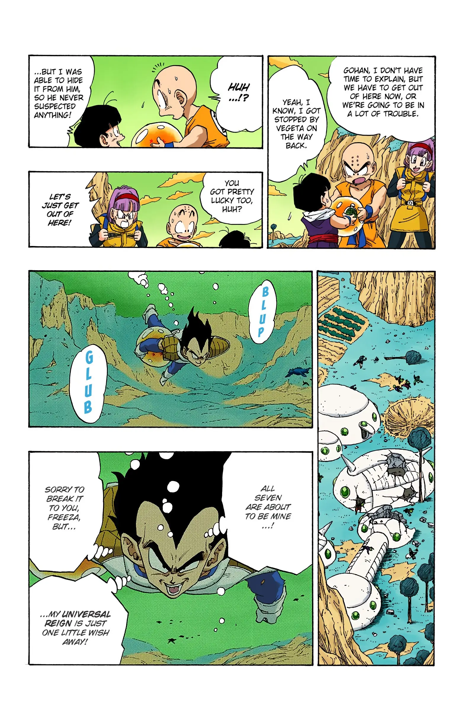 DBZ Frieza Saga Colored Manga, chapter 269, page 10
