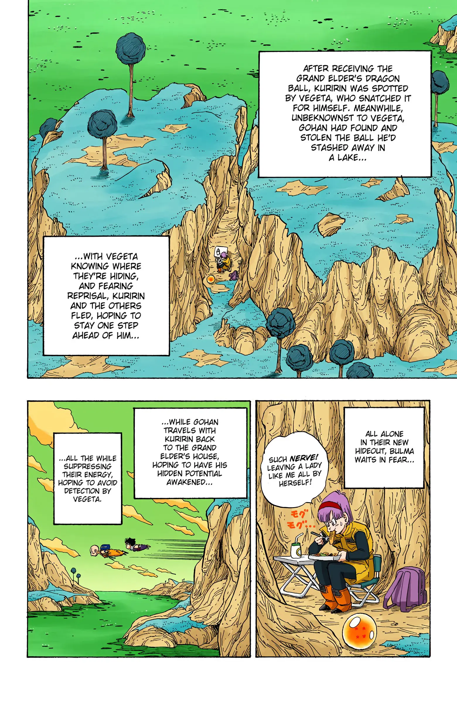DBZ Frieza Saga Colored Manga, chapter 270, page 3