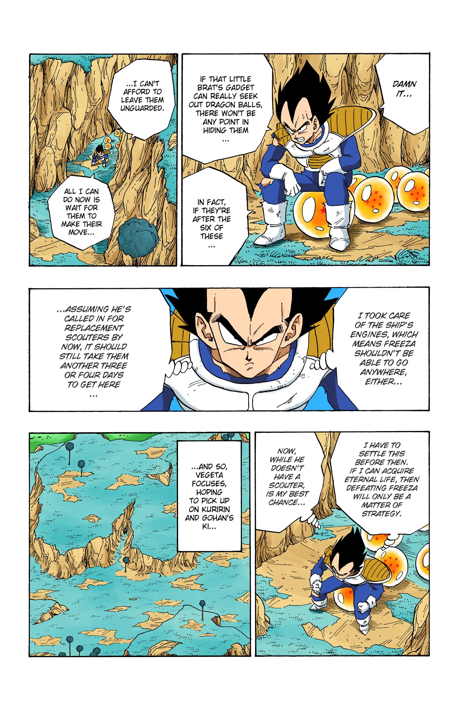 DBZ Frieza Saga Colored Manga, chapter 270, page 5