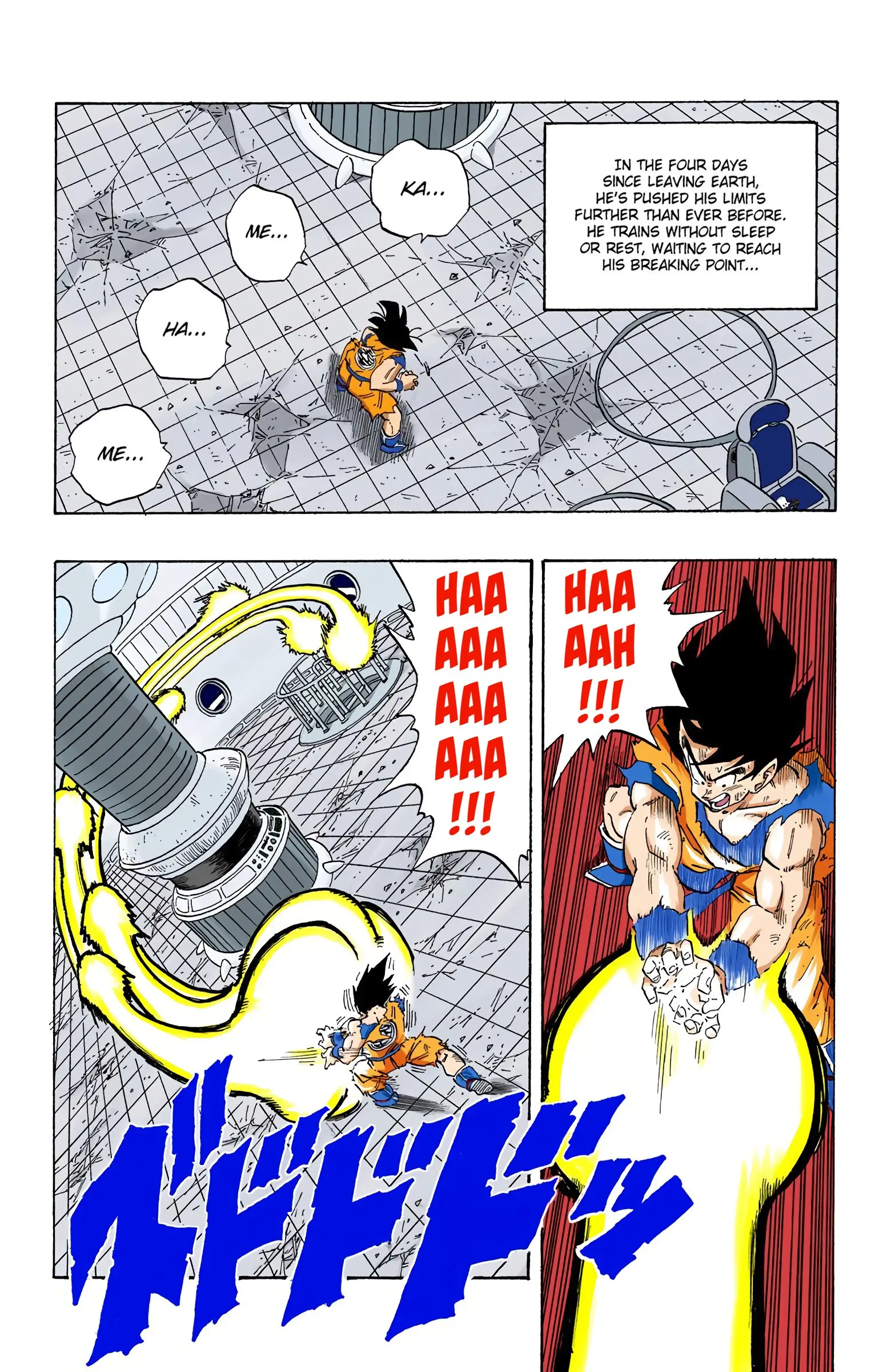 DBZ Frieza Saga Colored Manga, chapter 270, page 7