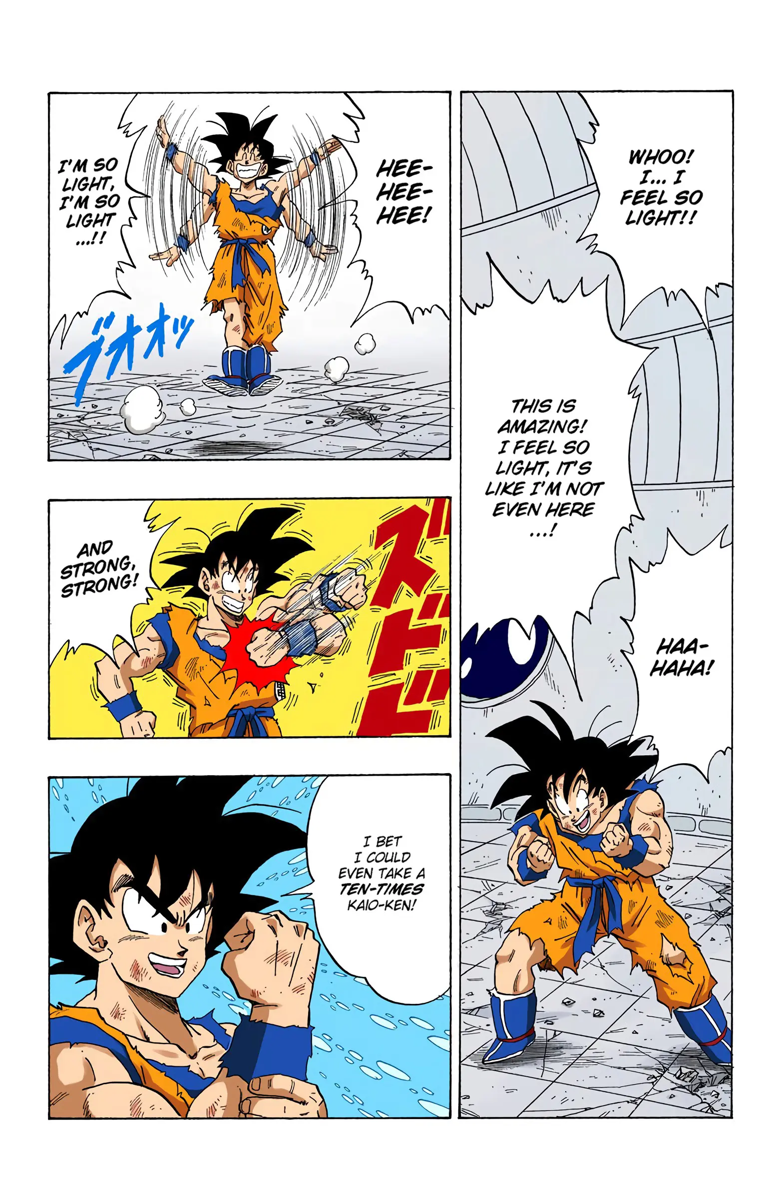 DBZ Frieza Saga Colored Manga, chapter 270, page 13