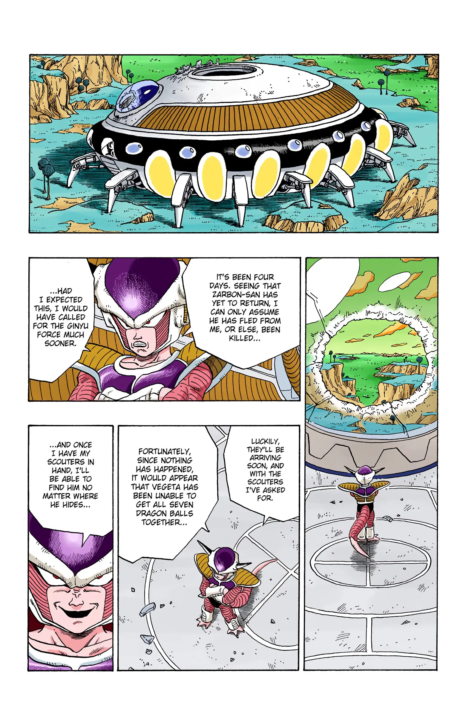 DBZ Frieza Saga Colored Manga, chapter 270, page 15