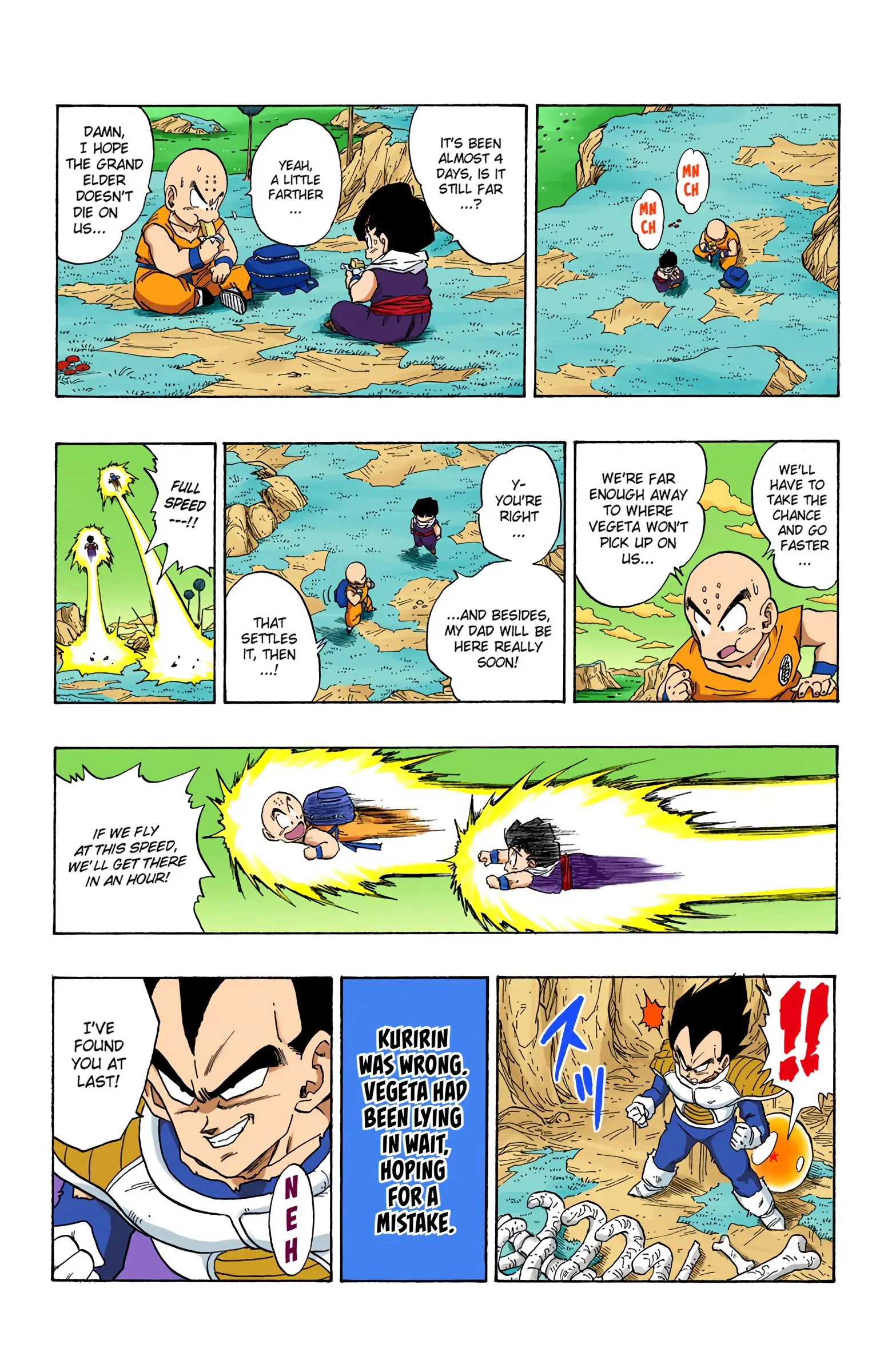 DBZ Frieza Saga Colored Manga, chapter 270, page 16