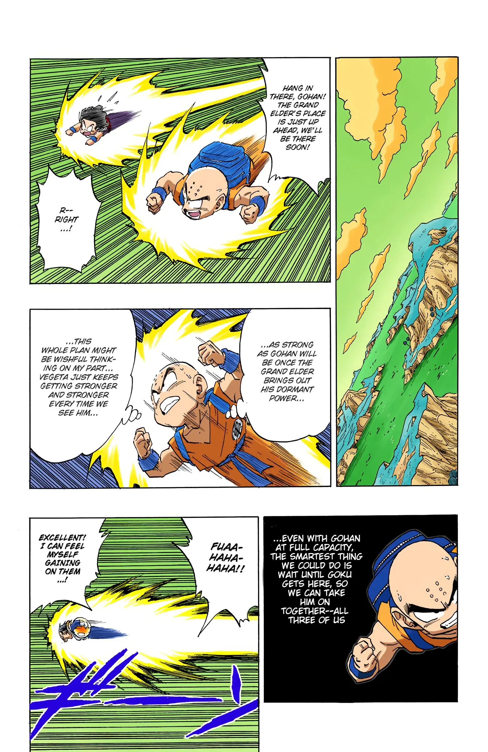 DBZ Frieza Saga Colored Manga, chapter 271, page 4