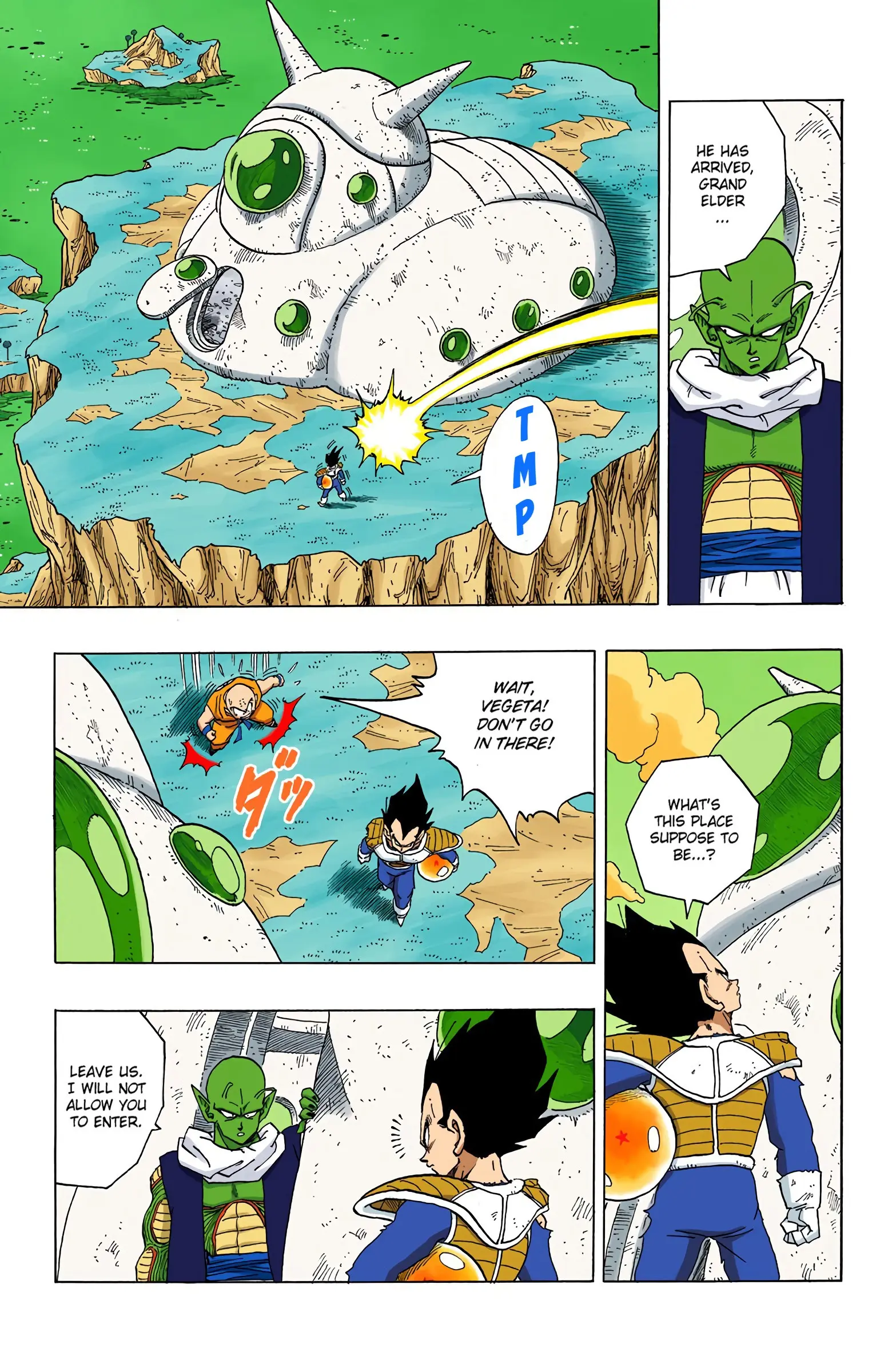 DBZ Frieza Saga Colored Manga, chapter 271, page 9