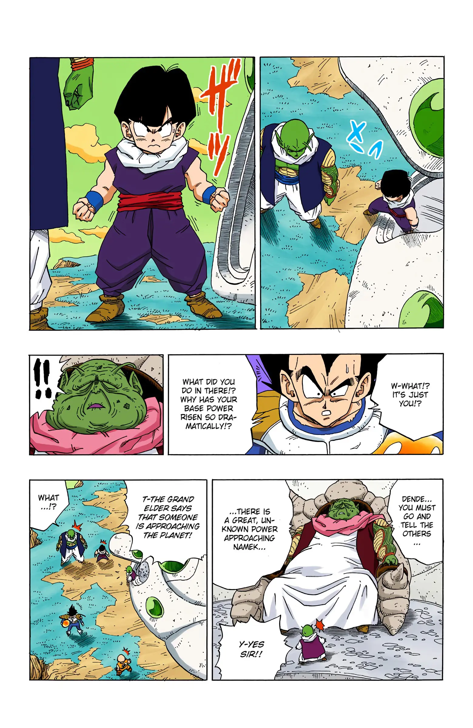 DBZ Frieza Saga Colored Manga, chapter 271, page 11