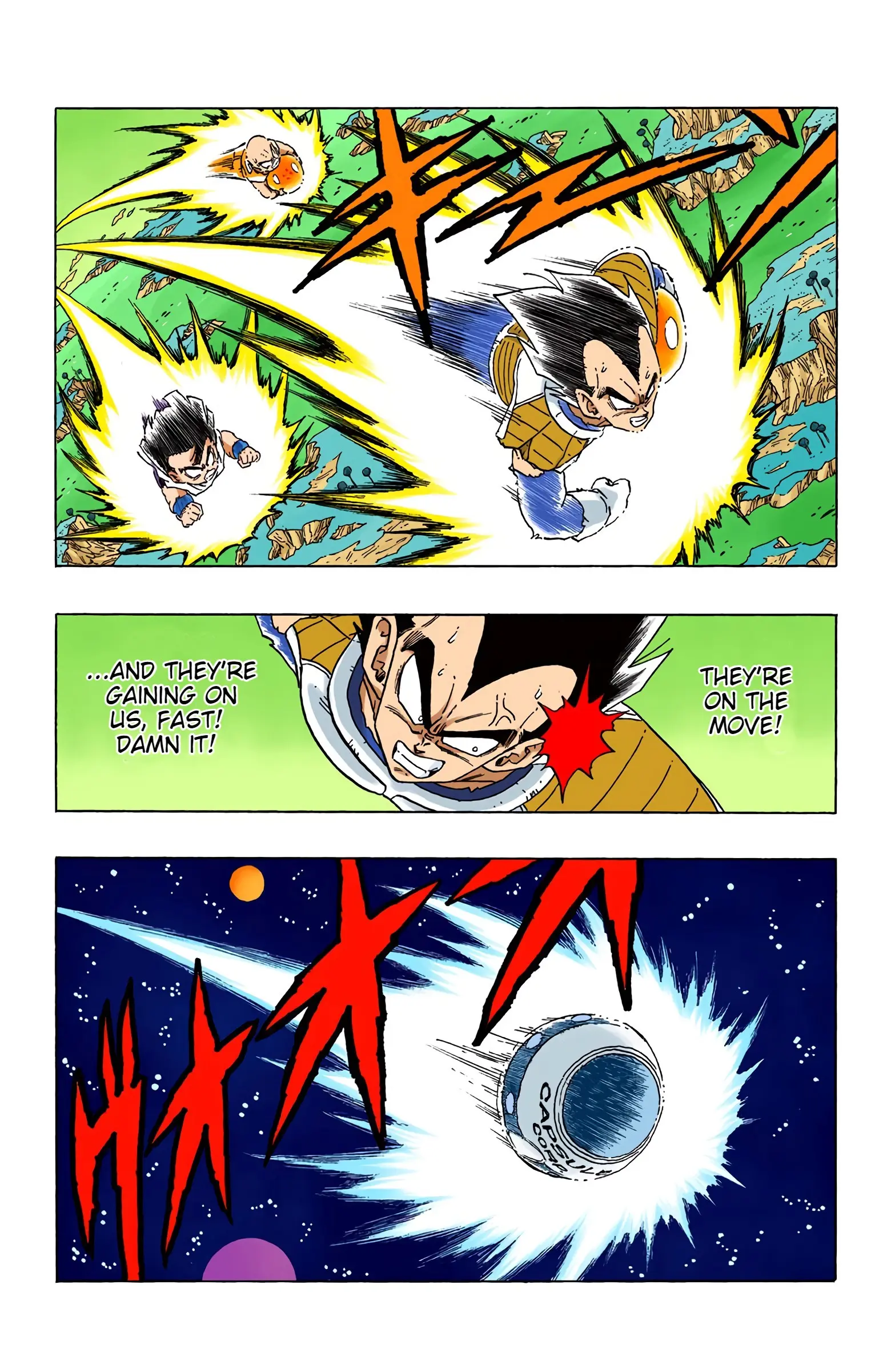 DBZ Frieza Saga Colored Manga, chapter 272, page 11
