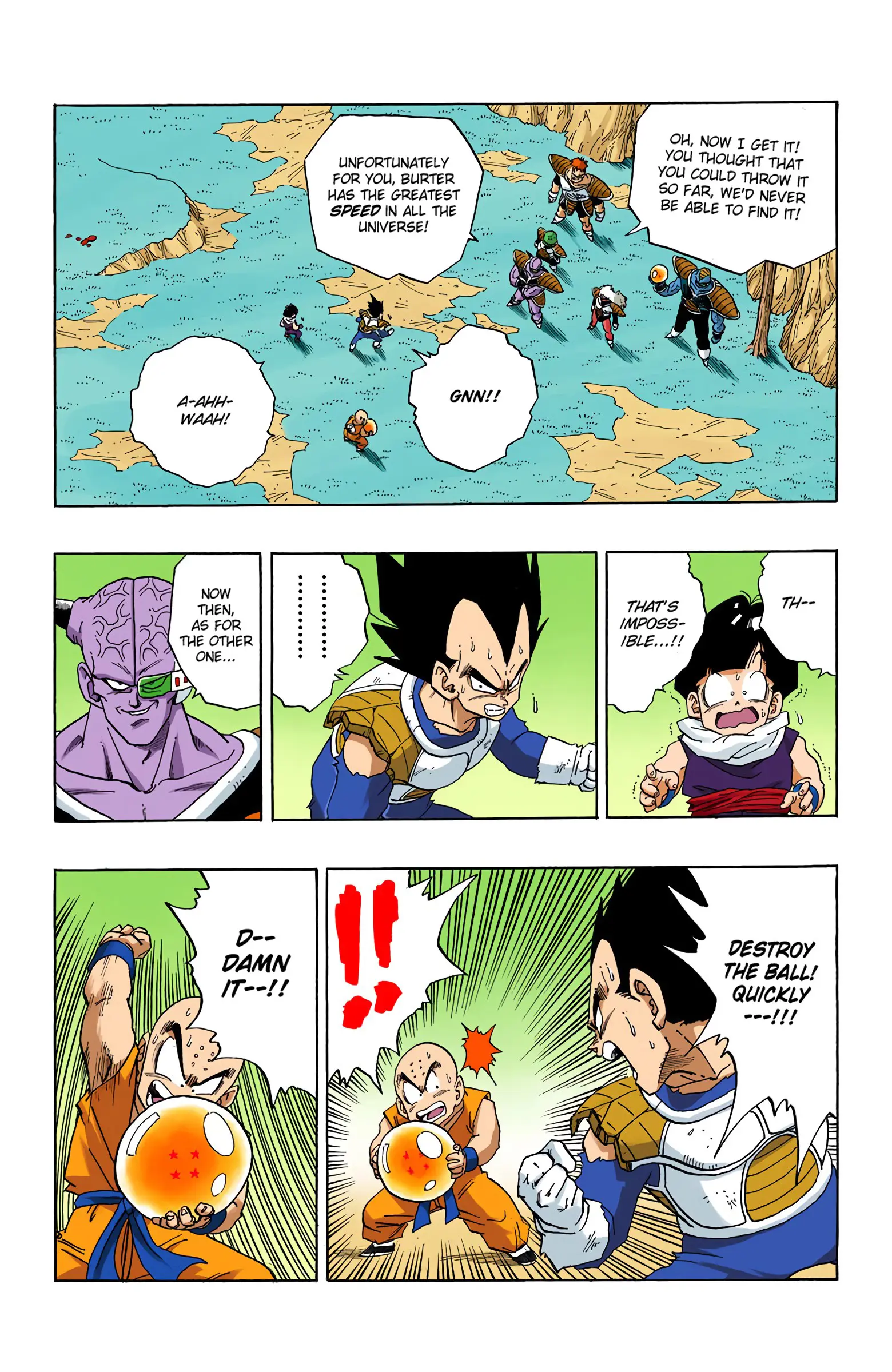 DBZ Frieza Saga Colored Manga, chapter 273, page 6