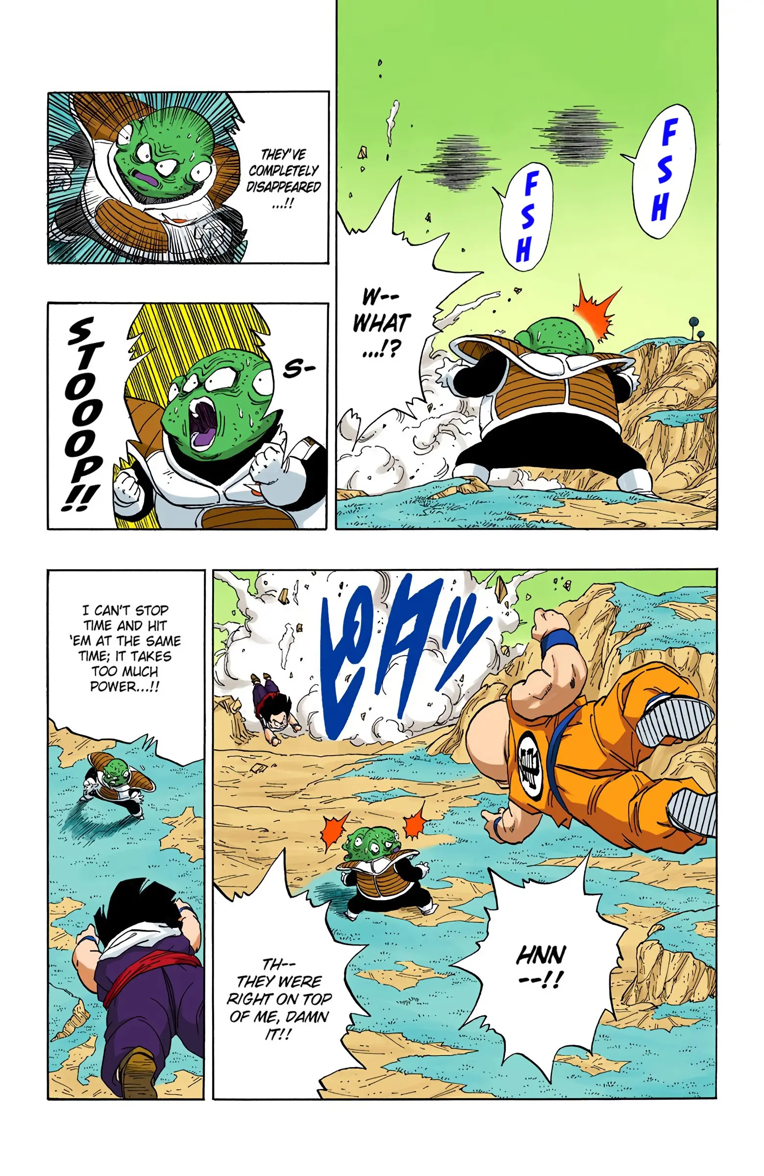 DBZ Frieza Saga Colored Manga, chapter 274, page 5
