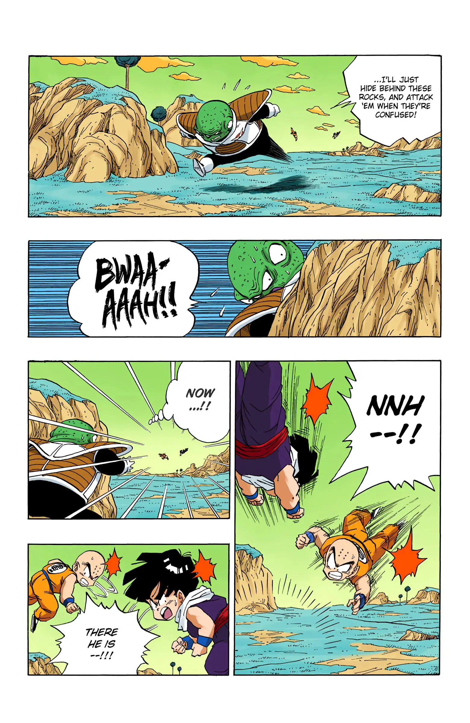 DBZ Frieza Saga Colored Manga, chapter 274, page 6