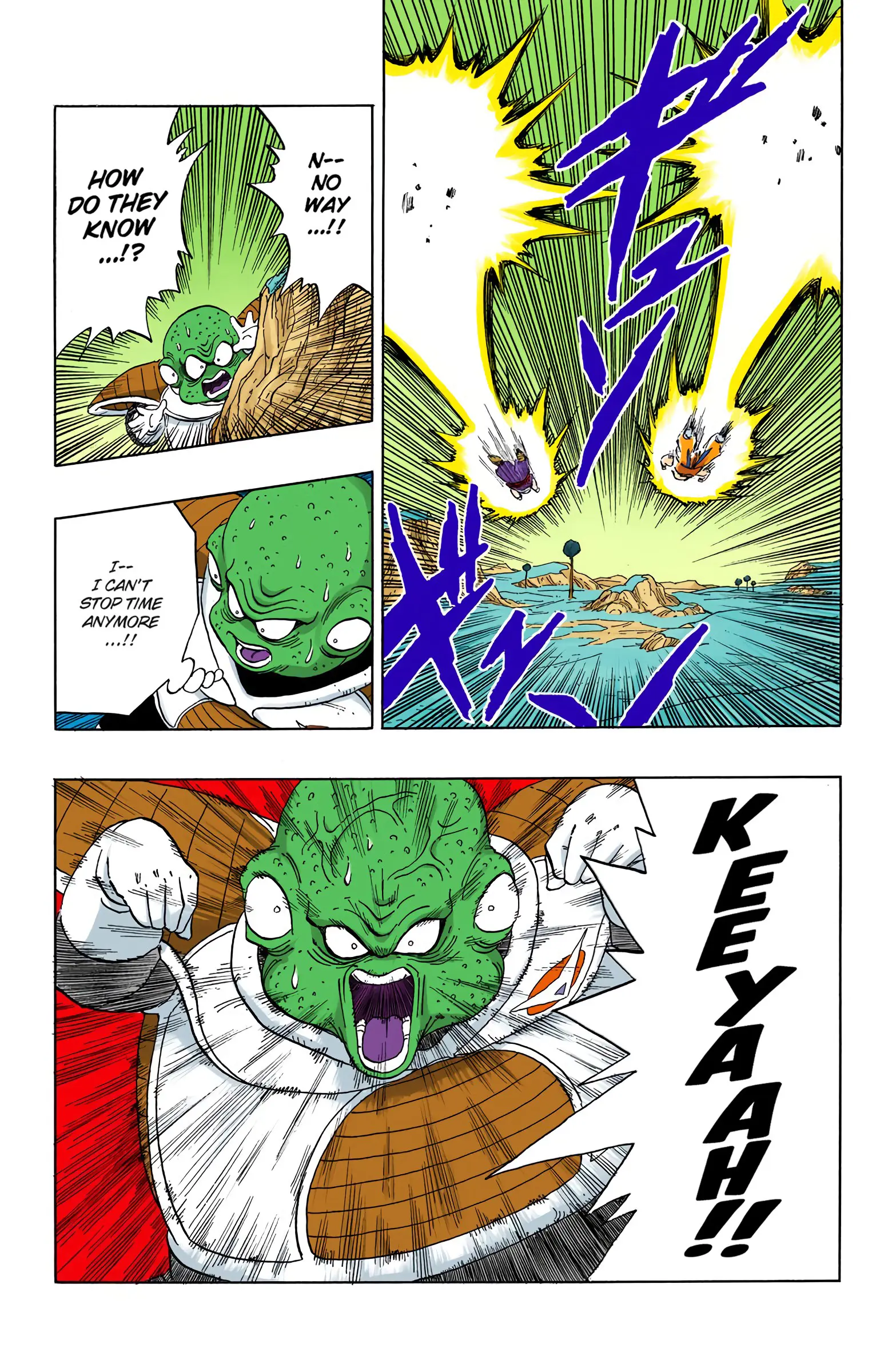 DBZ Frieza Saga Colored Manga, chapter 274, page 7