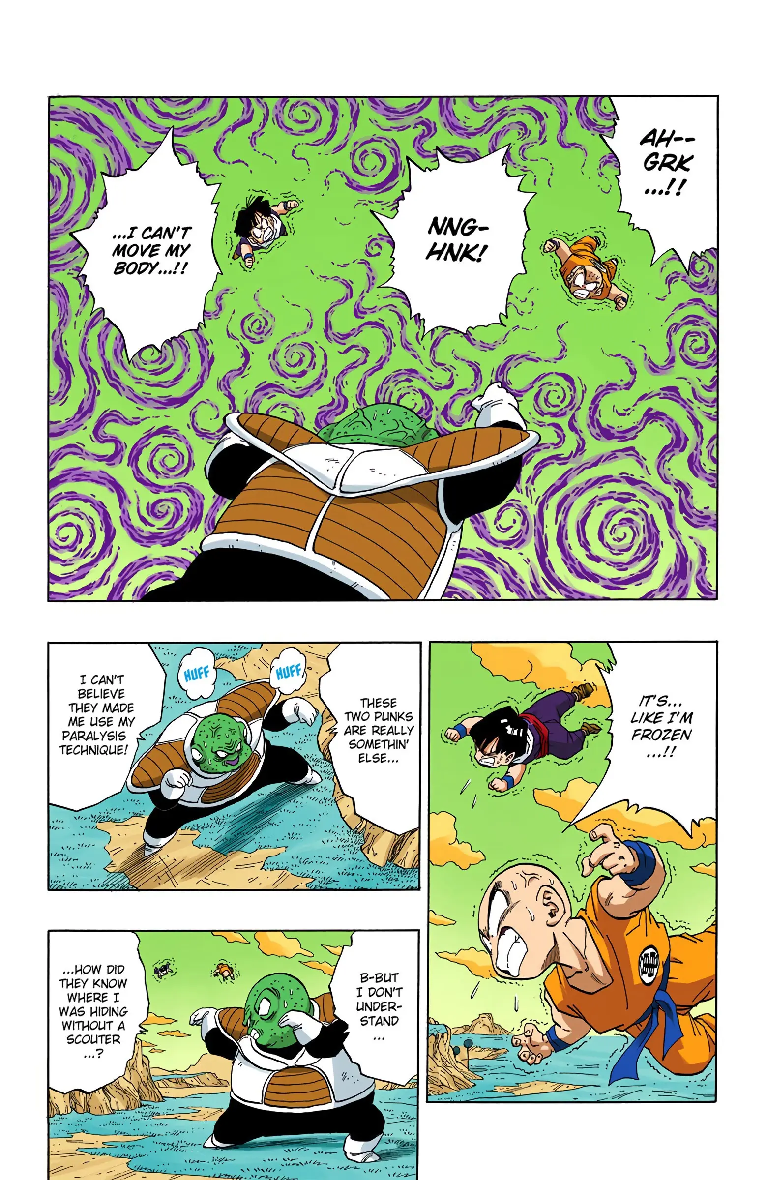 DBZ Frieza Saga Colored Manga, chapter 274, page 8