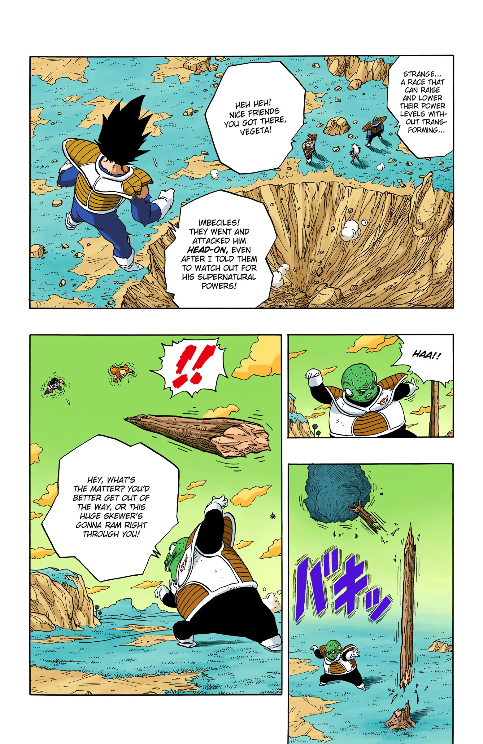 DBZ Frieza Saga Colored Manga, chapter 274, page 10