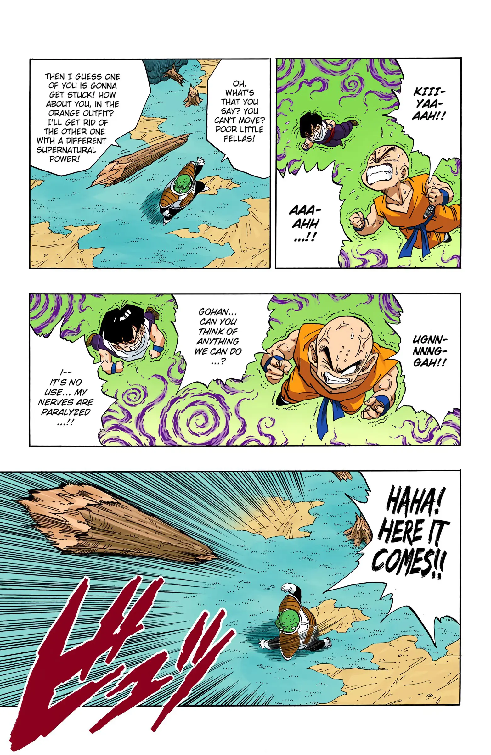 DBZ Frieza Saga Colored Manga, chapter 274, page 11