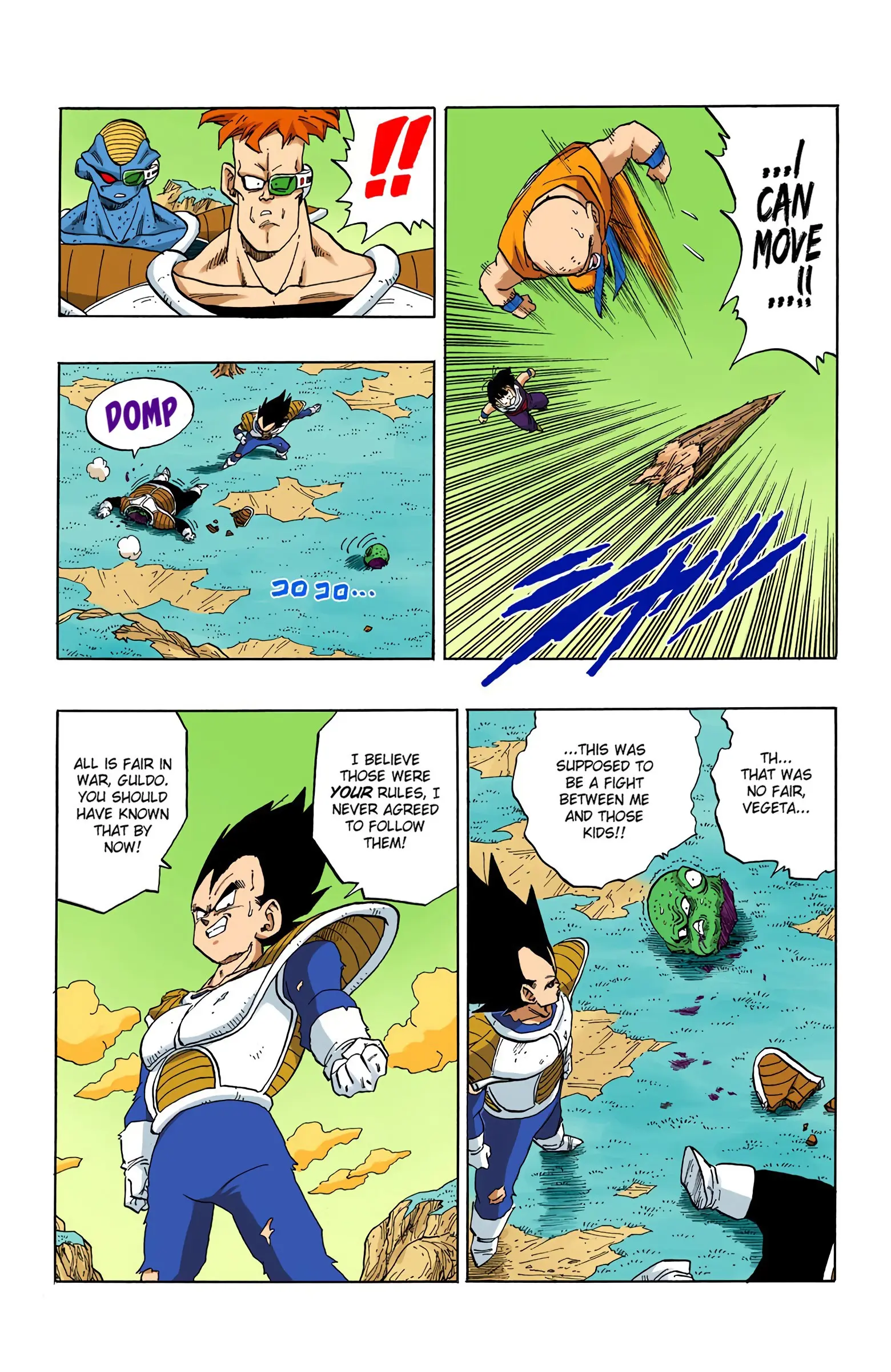DBZ Frieza Saga Colored Manga, chapter 274, page 13