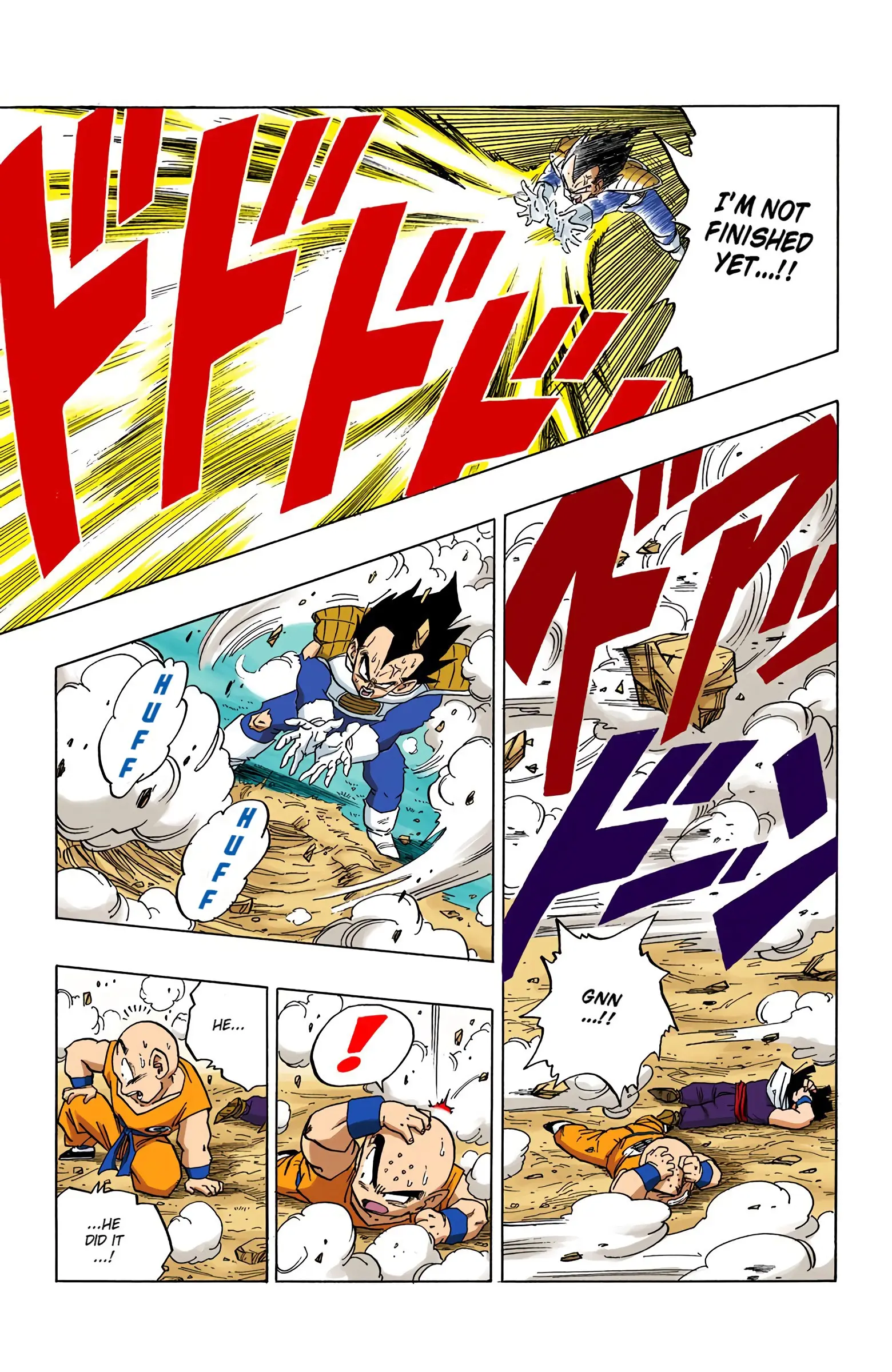 DBZ Frieza Saga Colored Manga, chapter 275, page 11