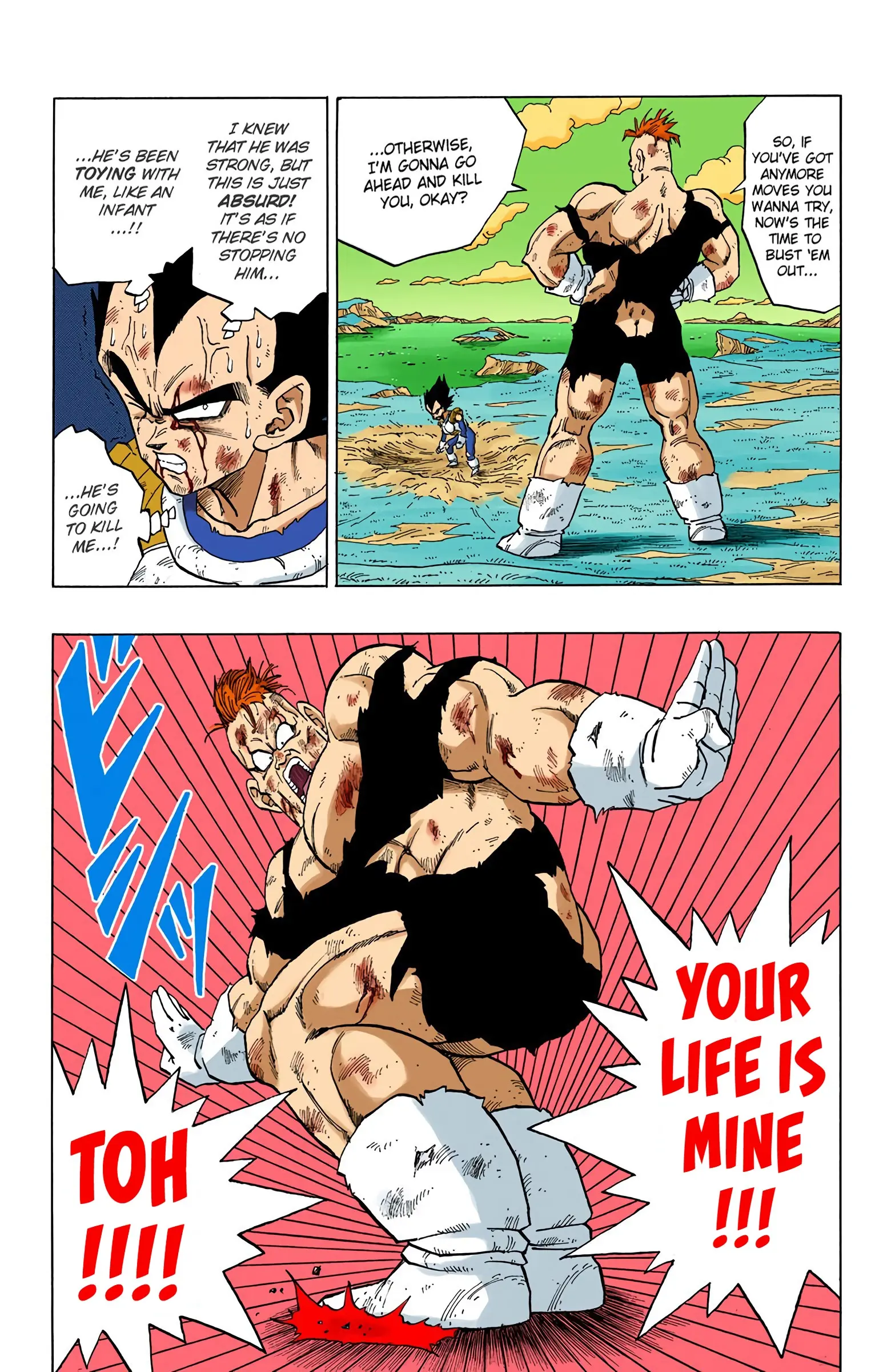 DBZ Frieza Saga Colored Manga, chapter 276, page 14