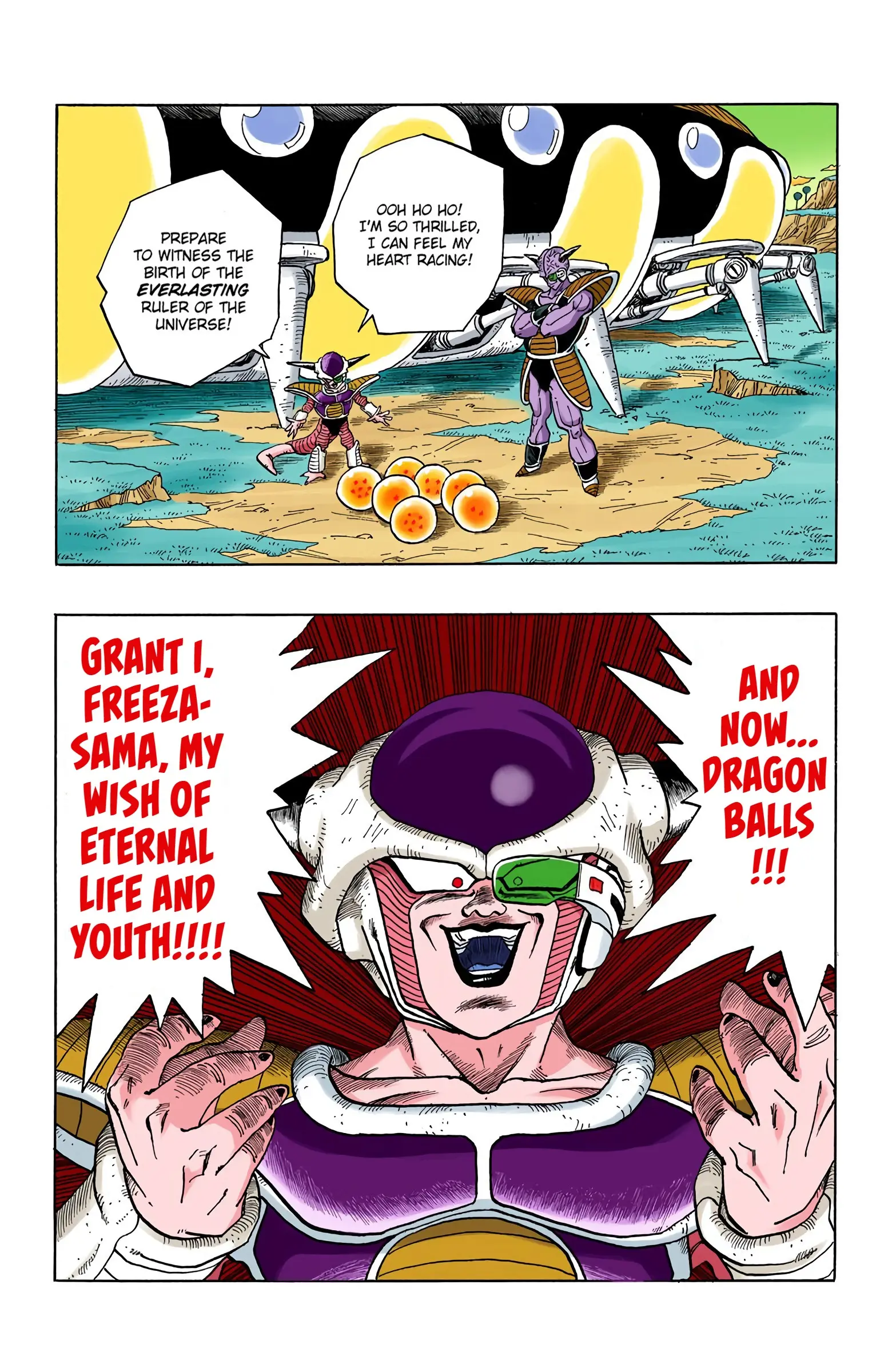 DBZ Frieza Saga Colored Manga, chapter 278, page 2