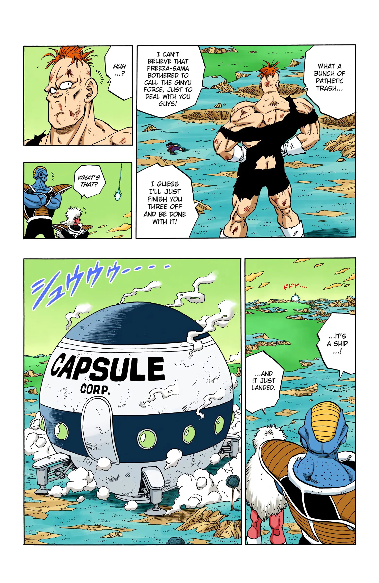 DBZ Frieza Saga Colored Manga, chapter 278, page 15