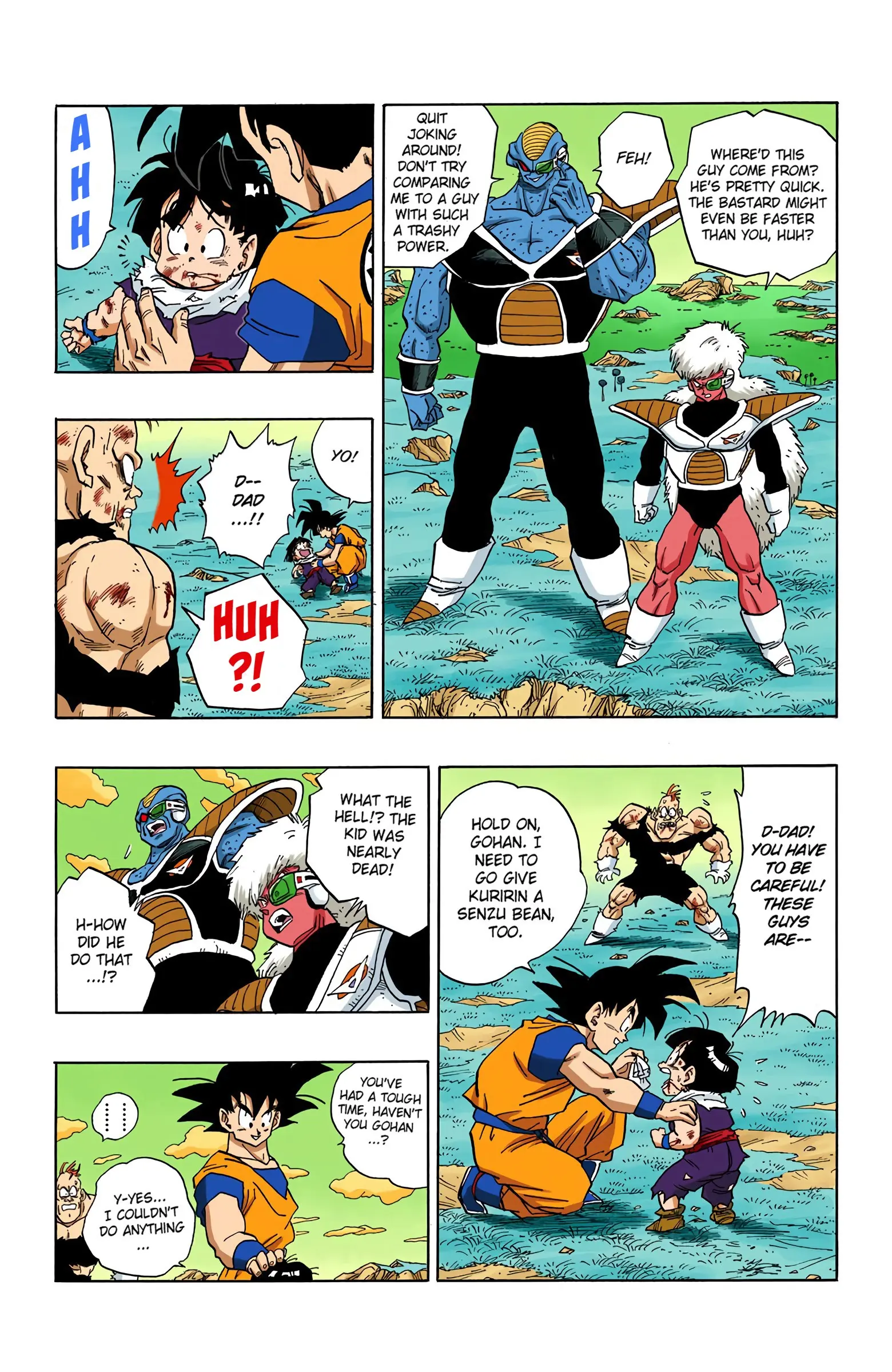 DBZ Frieza Saga Colored Manga, chapter 279, page 9