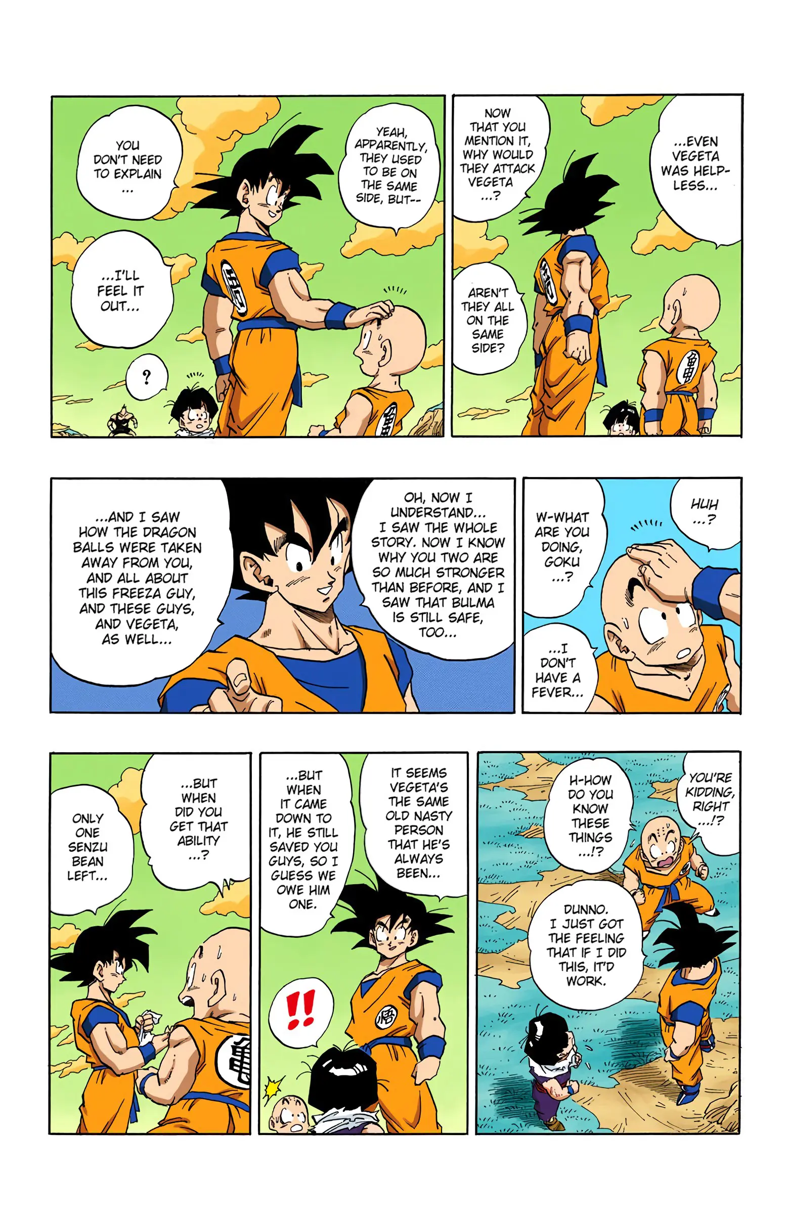 DBZ Frieza Saga Colored Manga, chapter 279, page 11