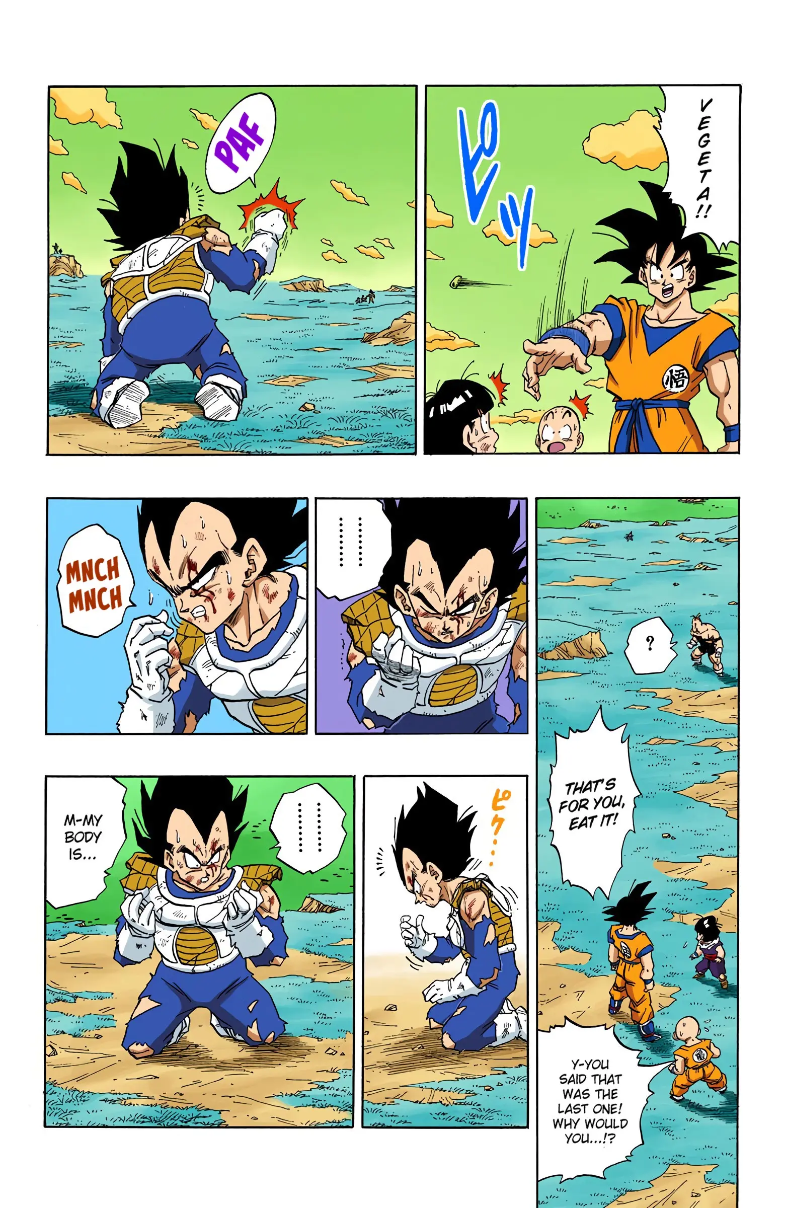 DBZ Frieza Saga Colored Manga, chapter 279, page 12