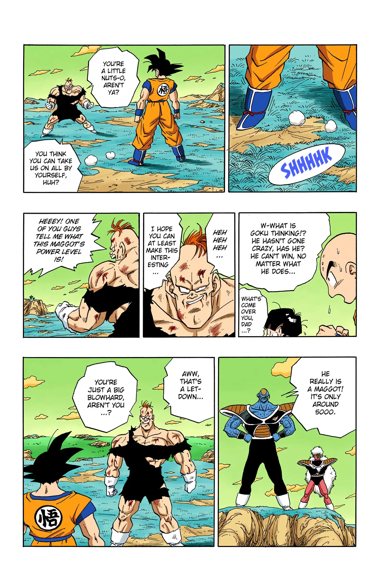 DBZ Frieza Saga Colored Manga, chapter 279, page 14