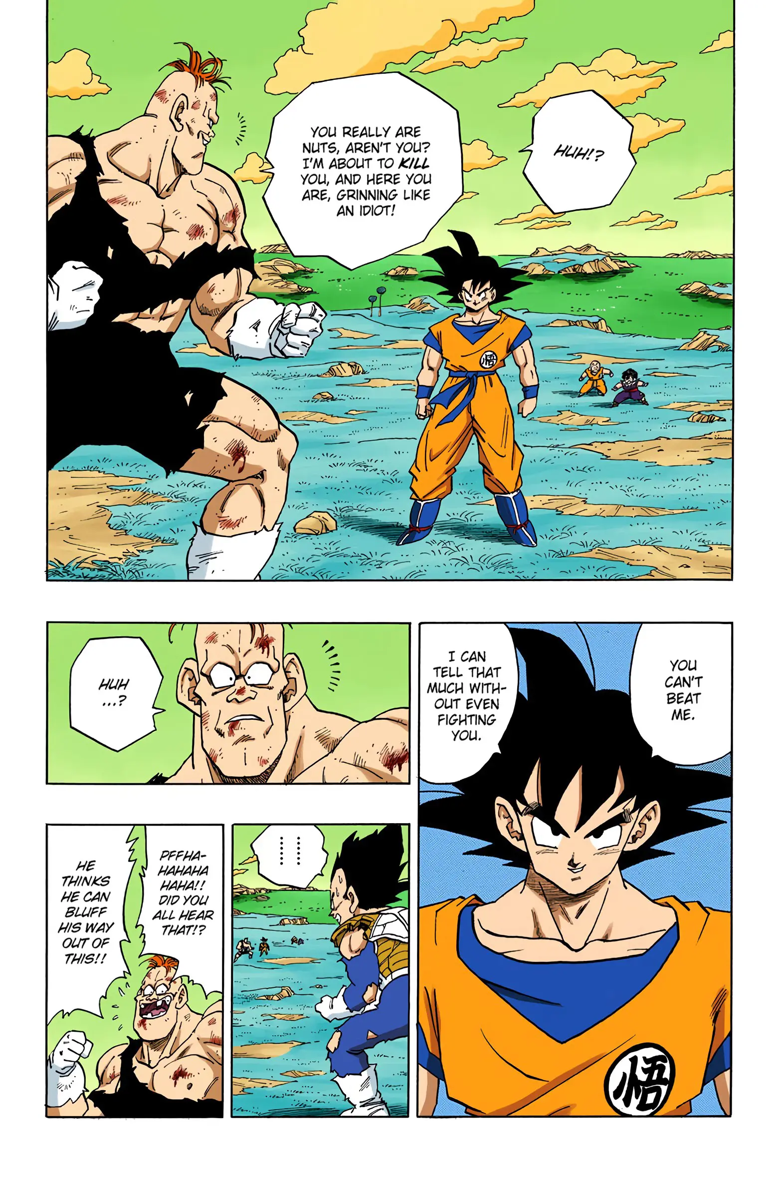 DBZ Frieza Saga Colored Manga, chapter 280, page 2
