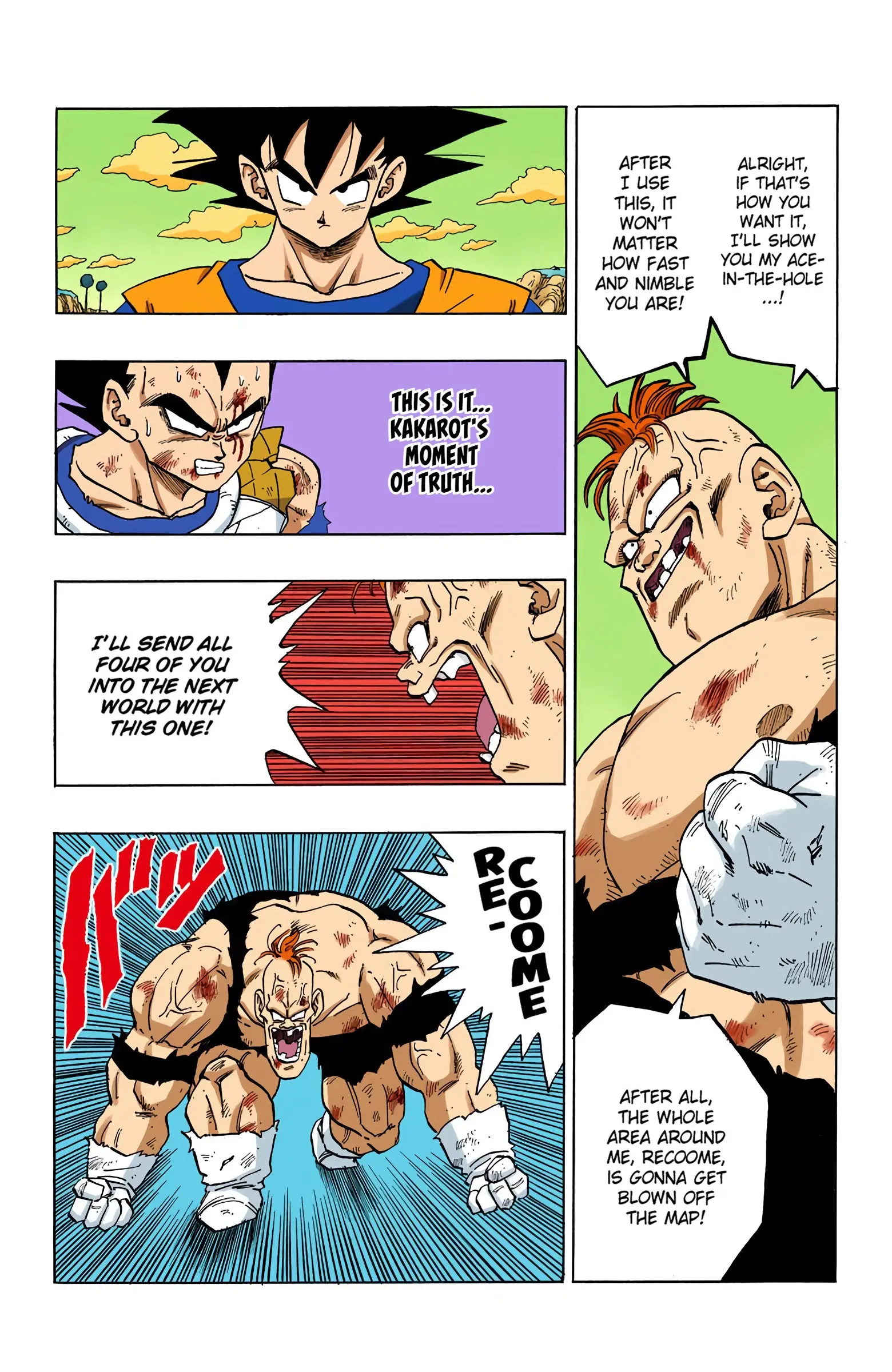 DBZ Frieza Saga Colored Manga, chapter 280, page 10