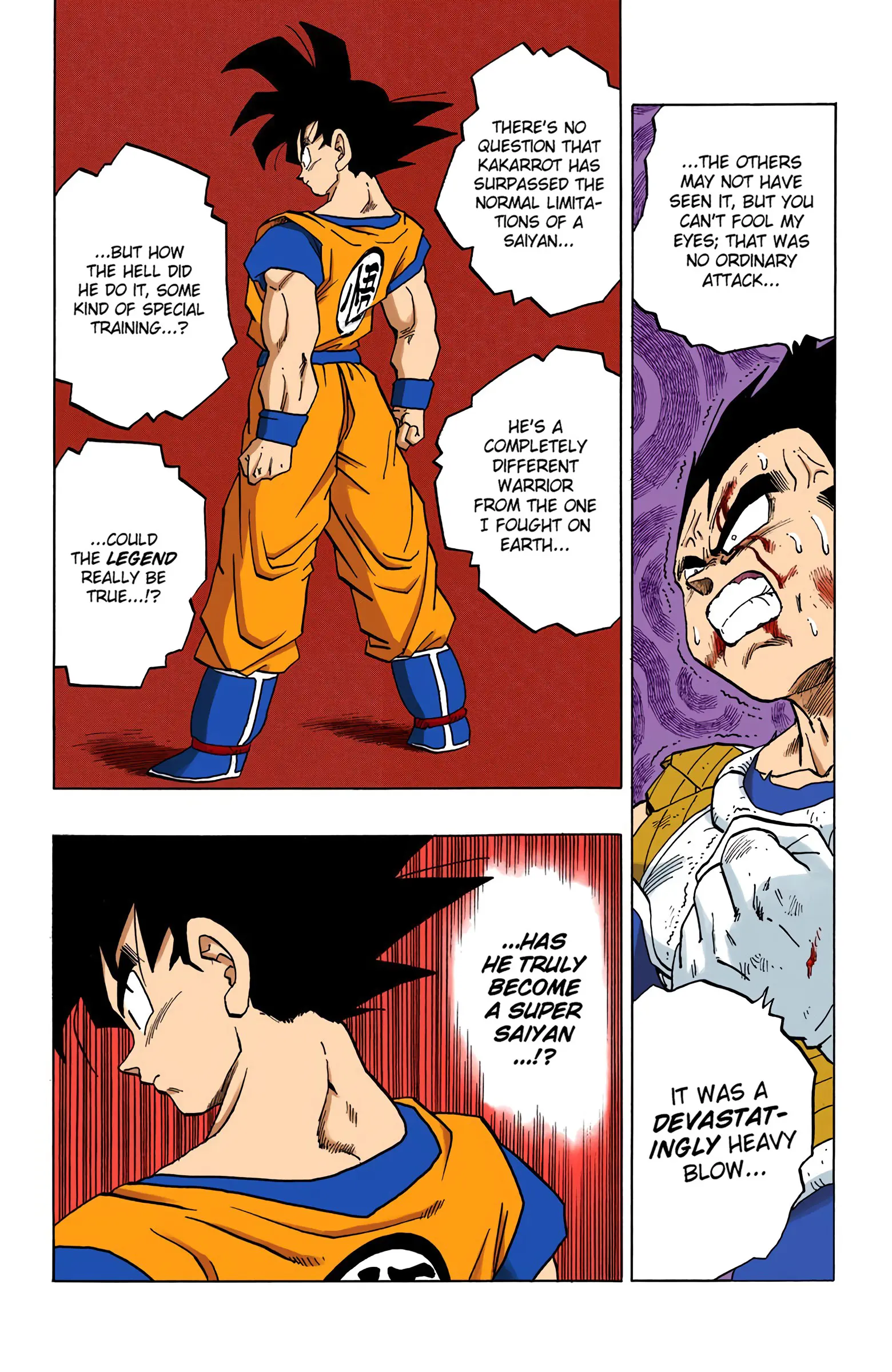 DBZ Frieza Saga Colored Manga, chapter 280, page 15