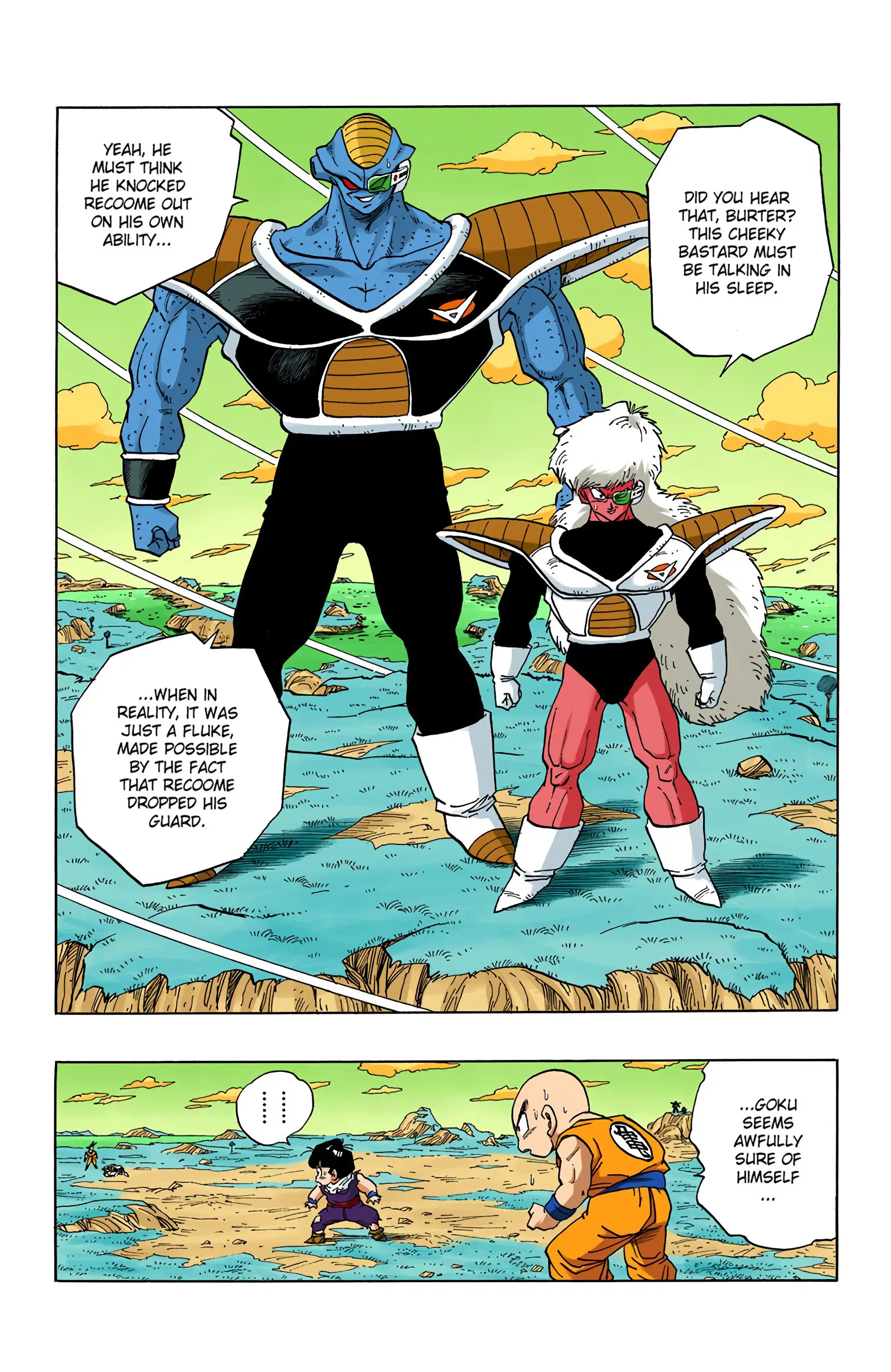DBZ Frieza Saga Colored Manga, chapter 281, page 3