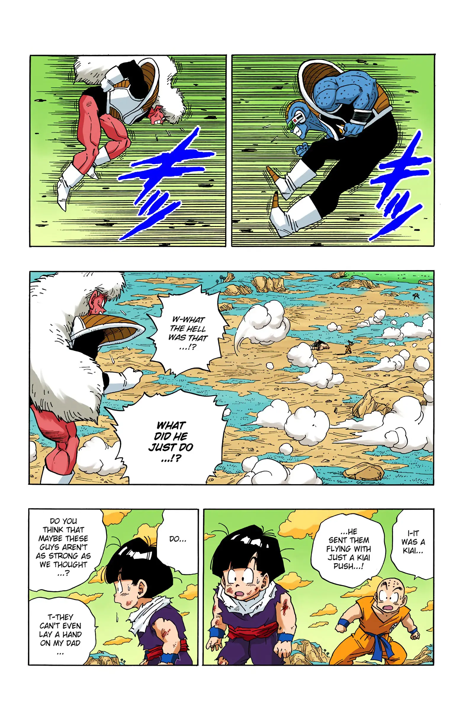 DBZ Frieza Saga Colored Manga, chapter 281, page 11