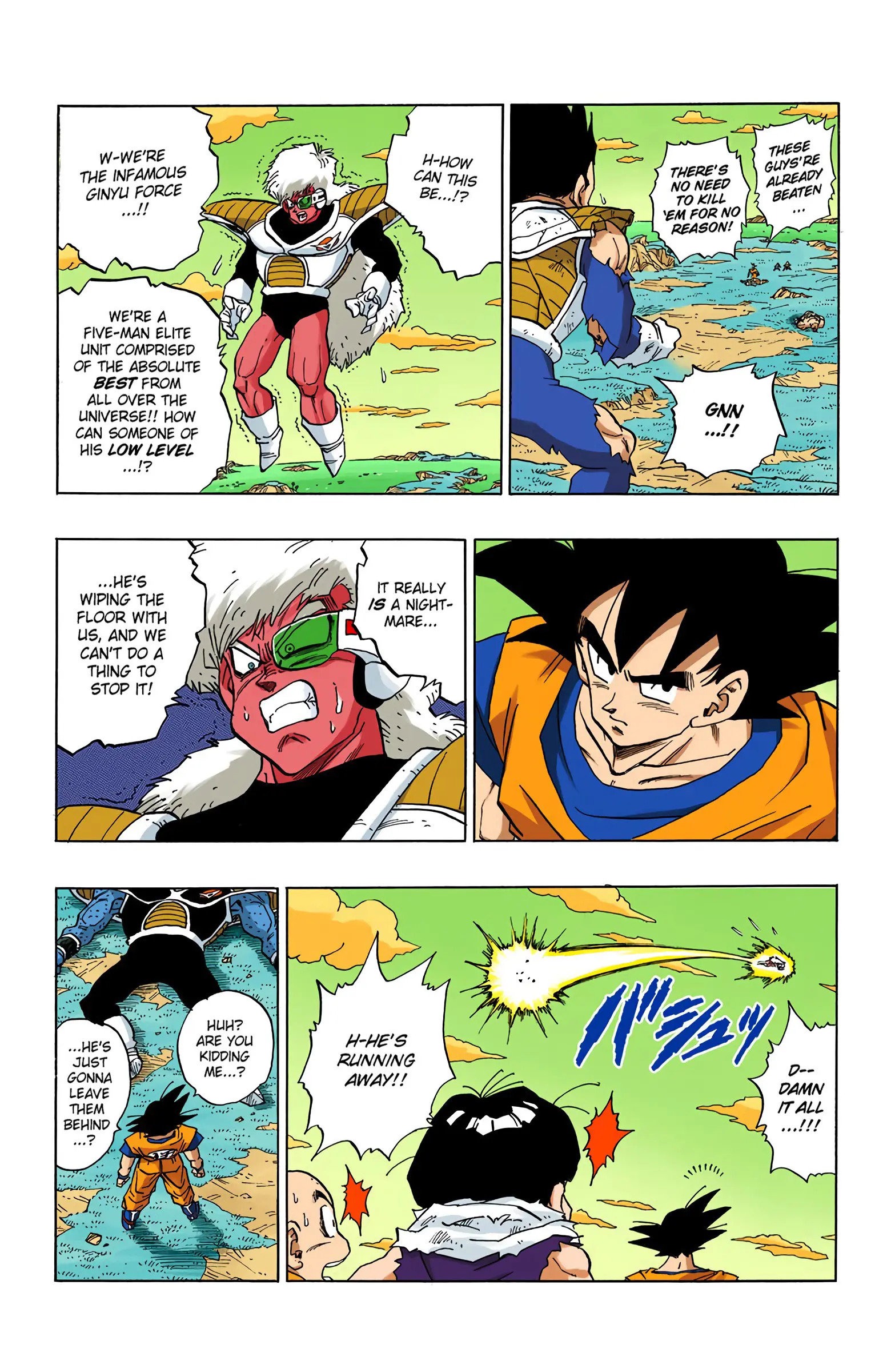 DBZ Frieza Saga Colored Manga, chapter 282, page 12