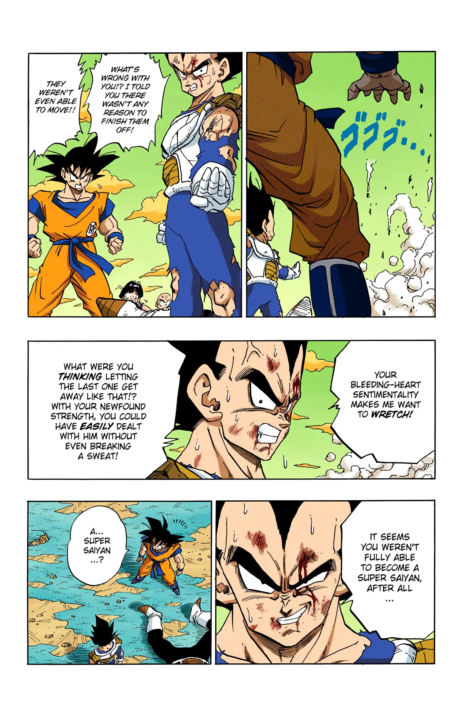 DBZ Frieza Saga Colored Manga, chapter 282, page 15