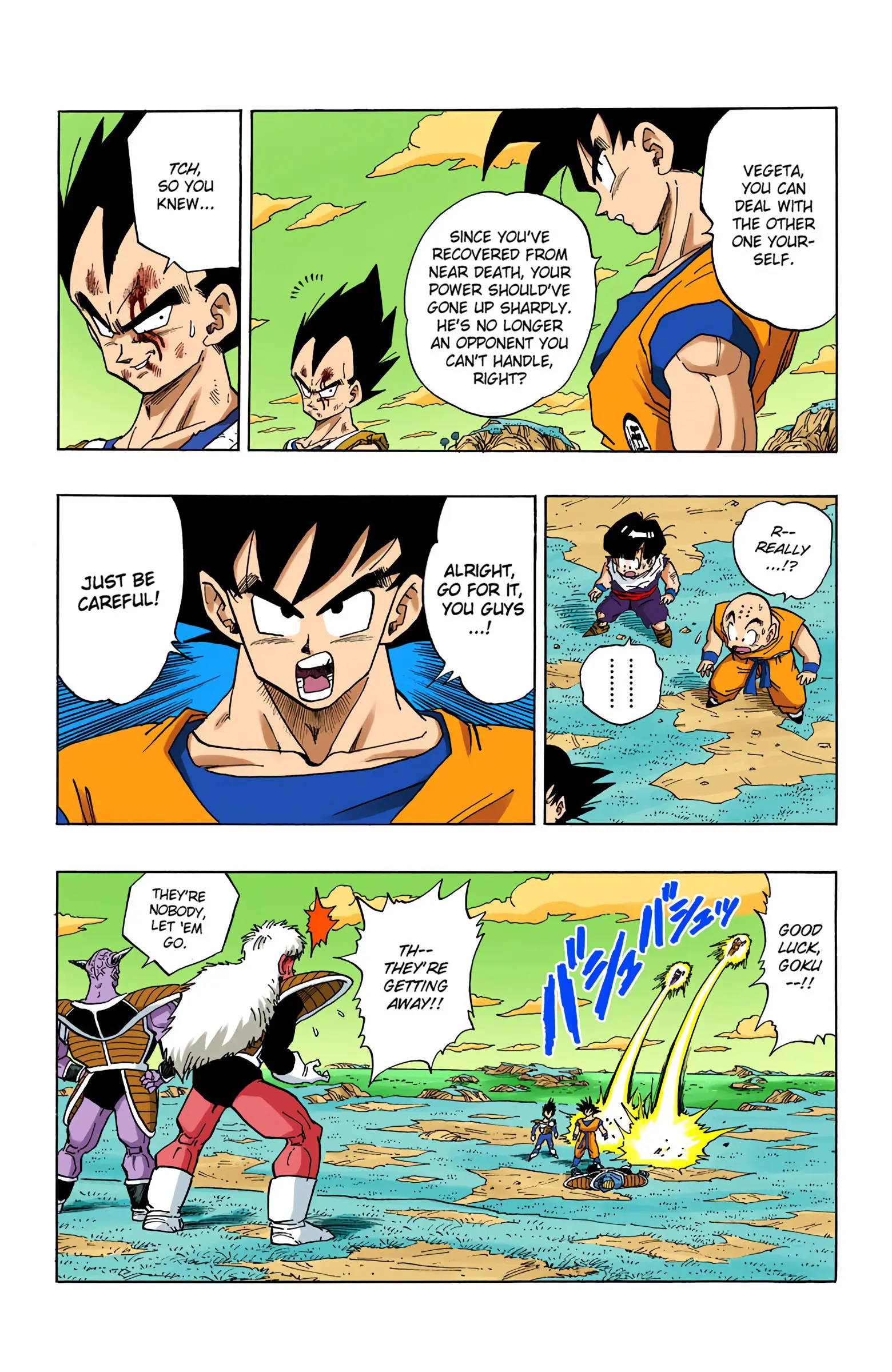 DBZ Frieza Saga Colored Manga, chapter 283, page 13