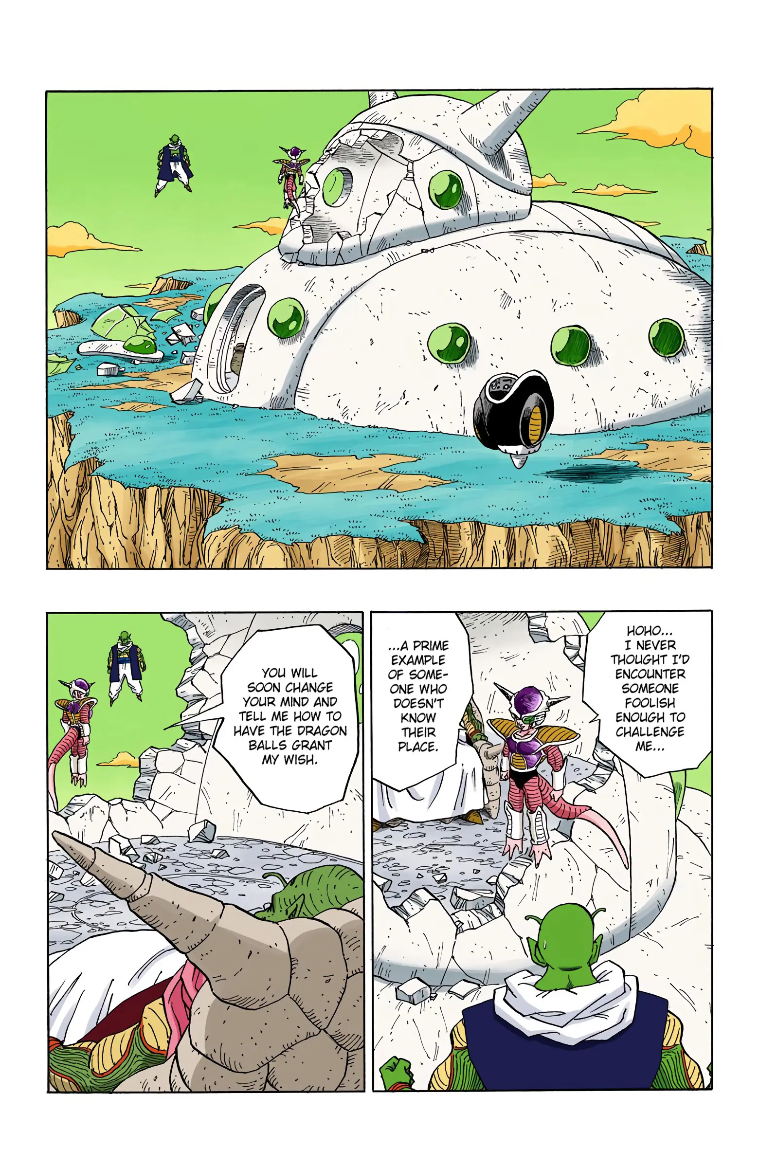 DBZ Frieza Saga Colored Manga, chapter 286, page 2