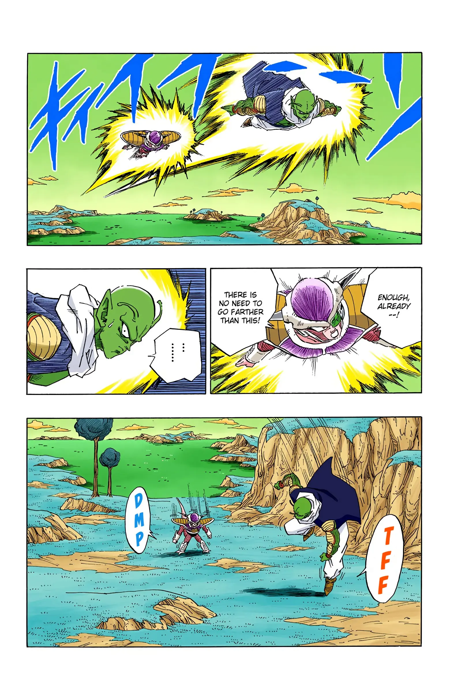 DBZ Frieza Saga Colored Manga, chapter 286, page 4