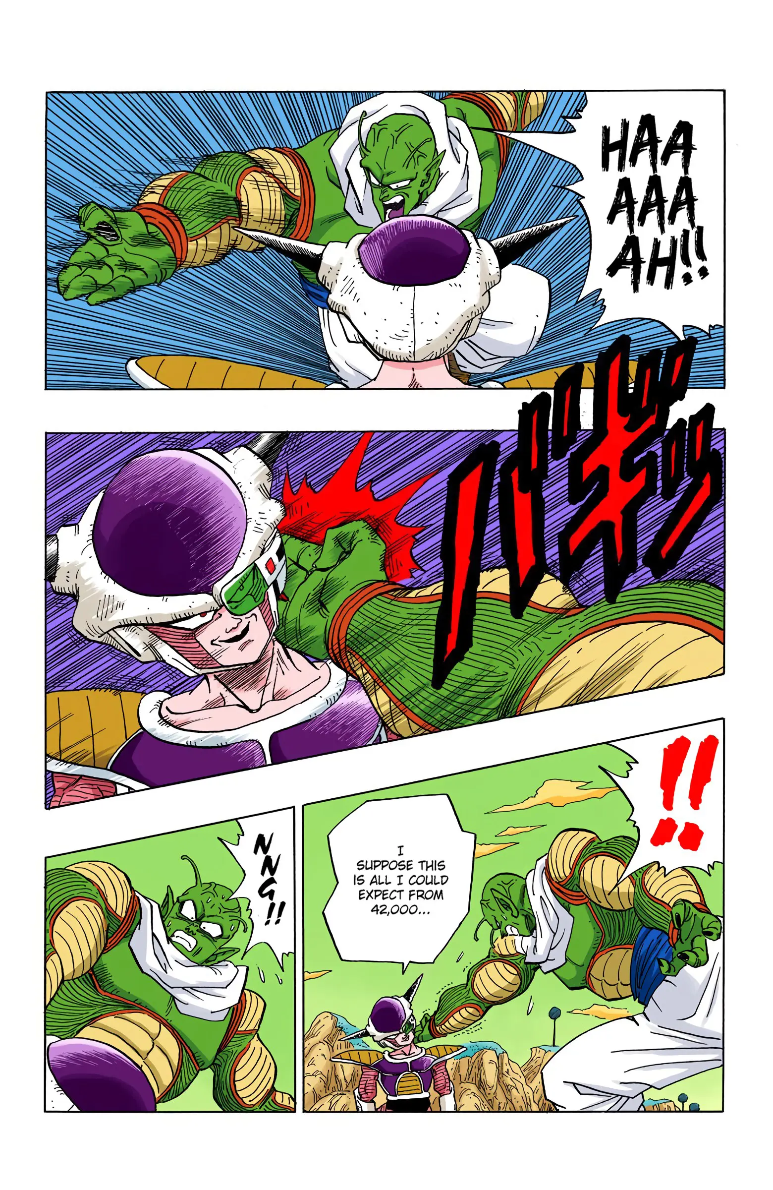 DBZ Frieza Saga Colored Manga, chapter 286, page 8