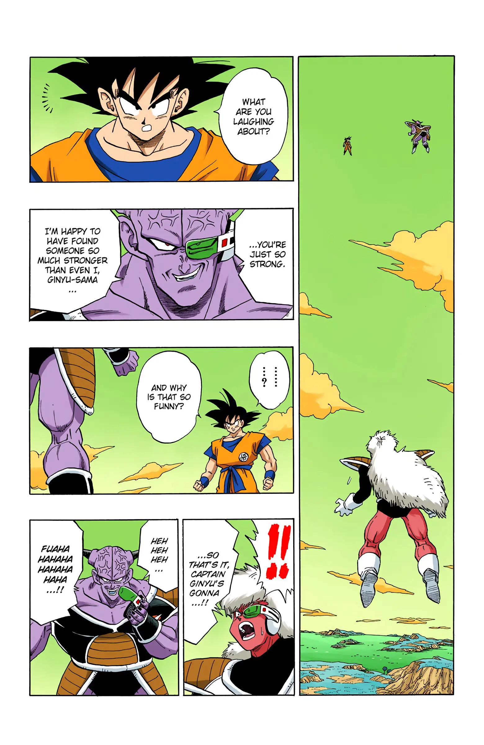 DBZ Frieza Saga Colored Manga, chapter 286, page 12