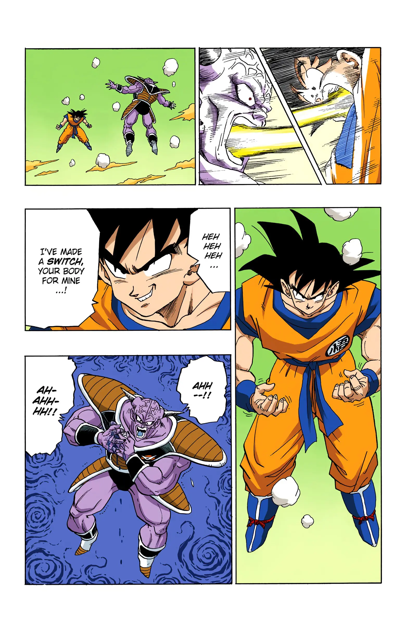 DBZ Frieza Saga Colored Manga, chapter 286, page 15