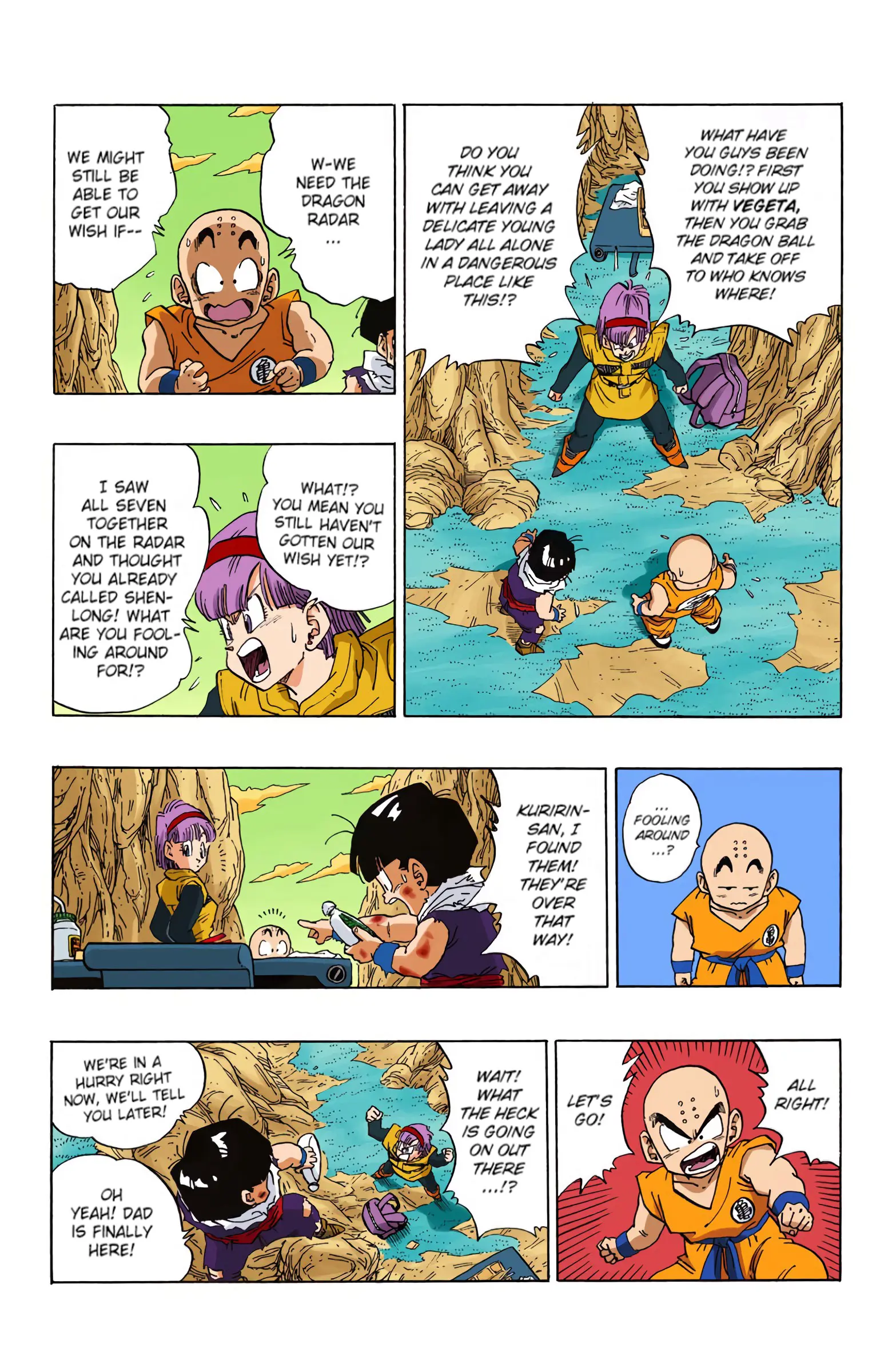 DBZ Frieza Saga Colored Manga, chapter 287, page 6