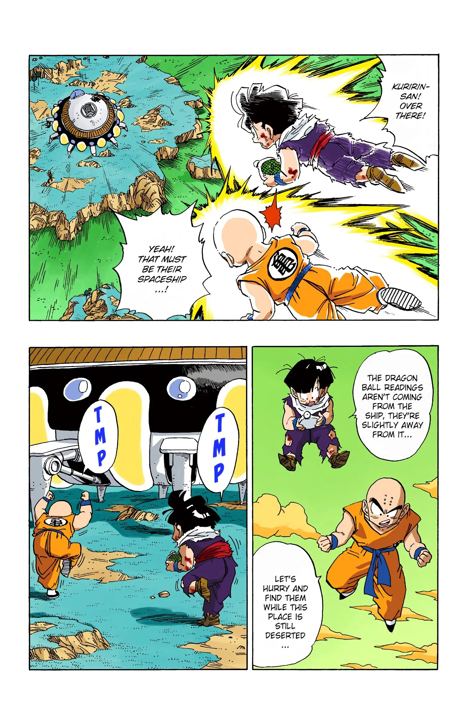 DBZ Frieza Saga Colored Manga, chapter 287, page 10