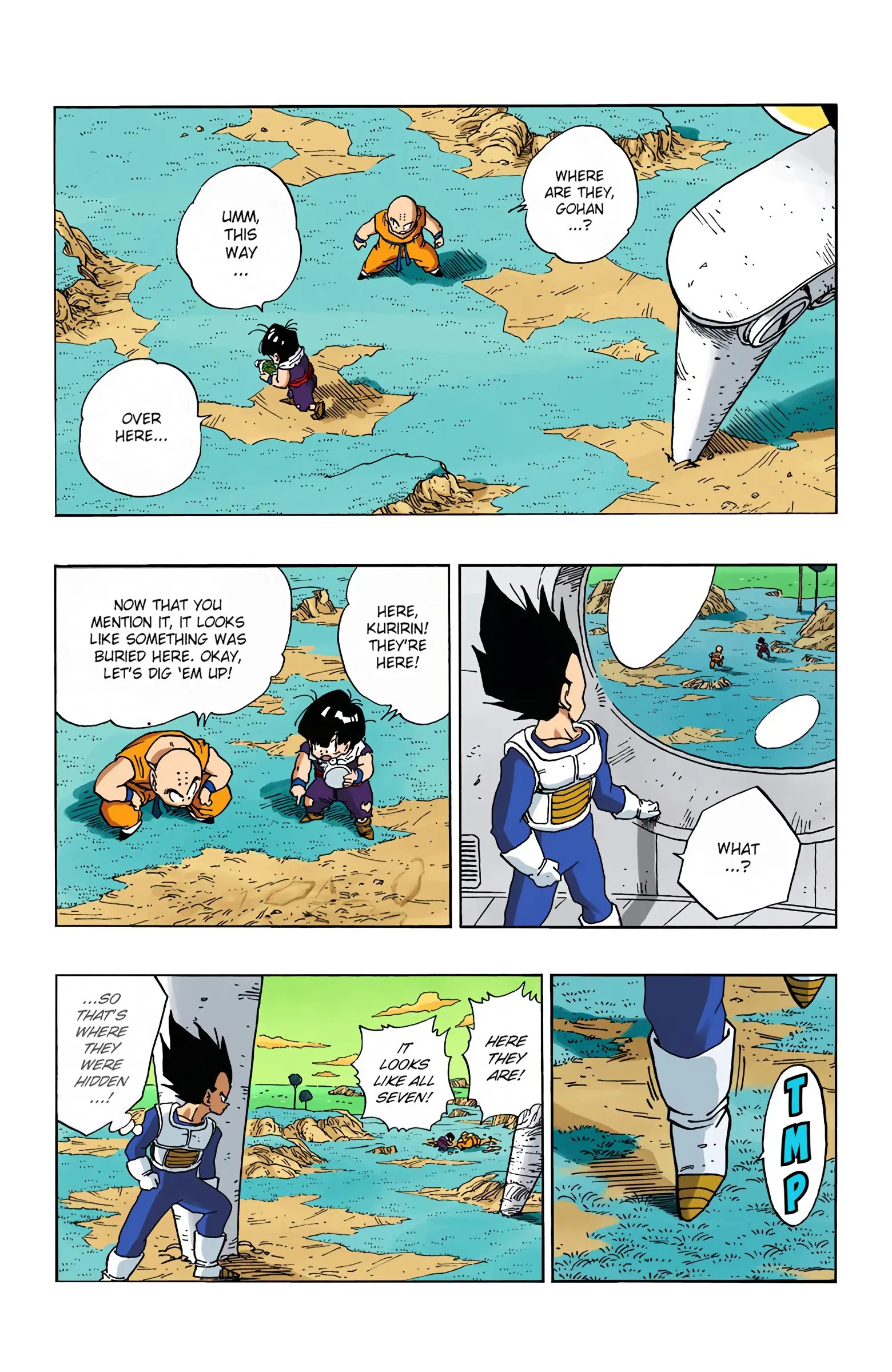 DBZ Frieza Saga Colored Manga, chapter 287, page 11