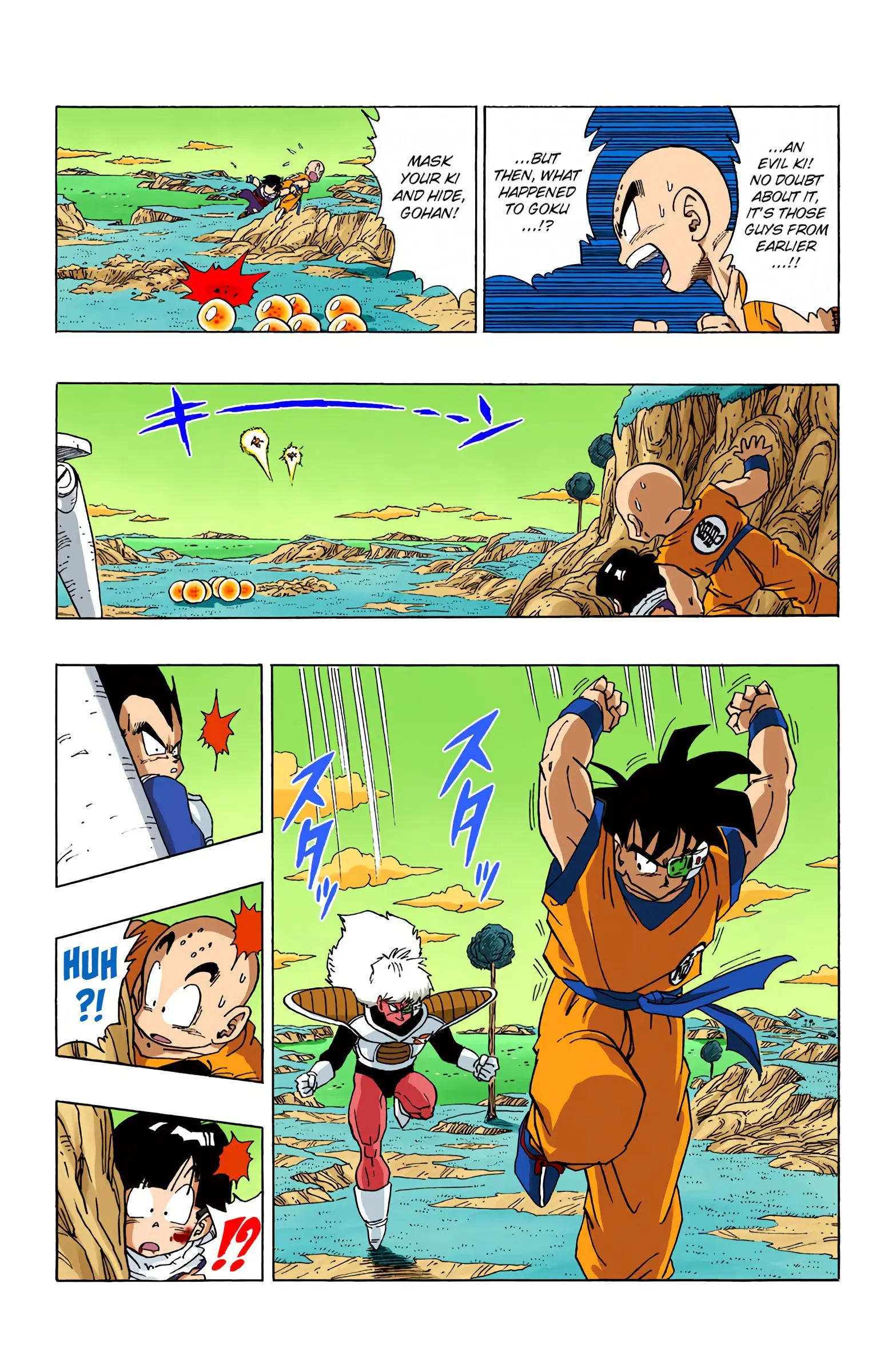 DBZ Frieza Saga Colored Manga, chapter 287, page 15