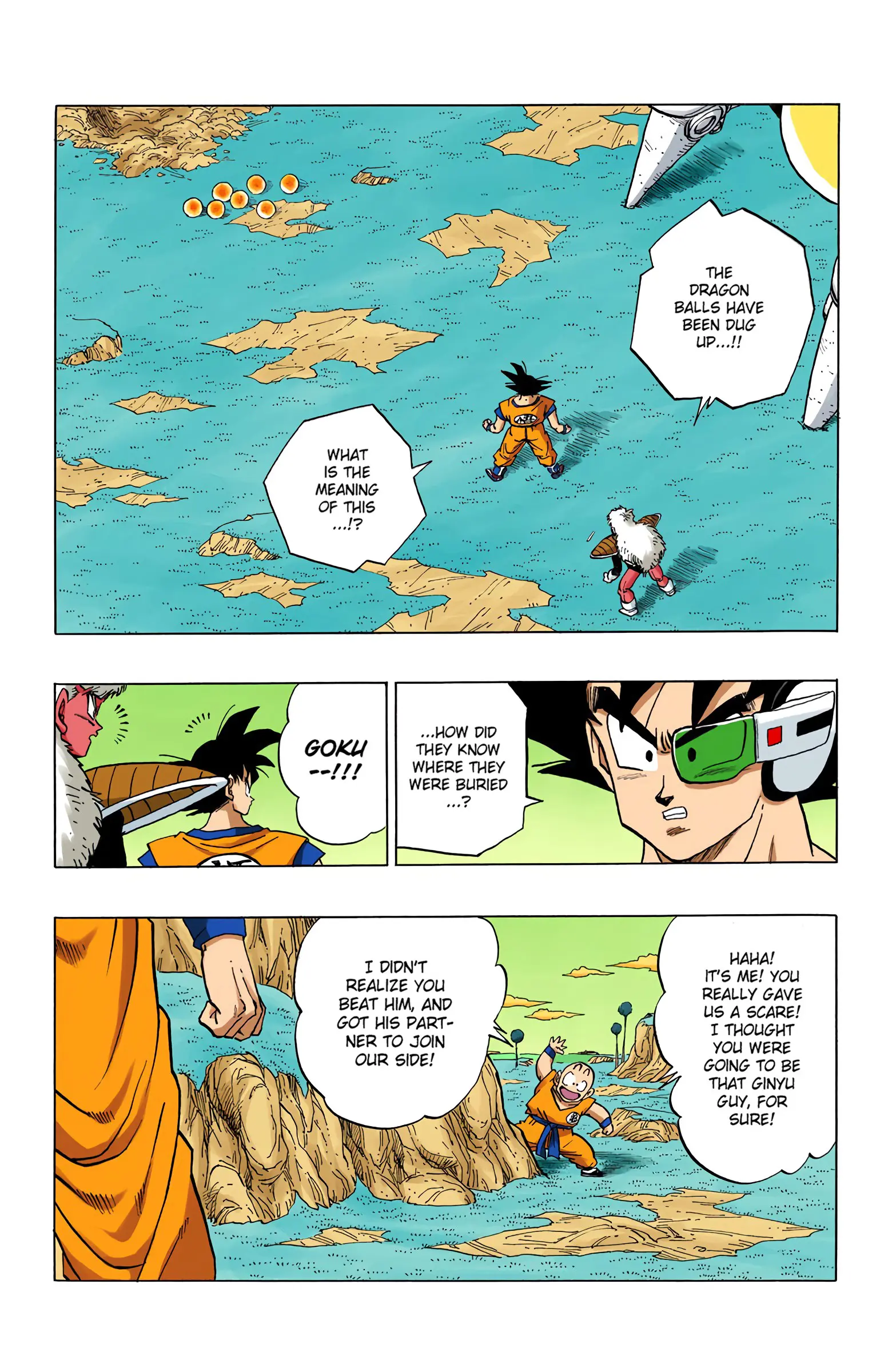 DBZ Frieza Saga Colored Manga, chapter 288, page 3