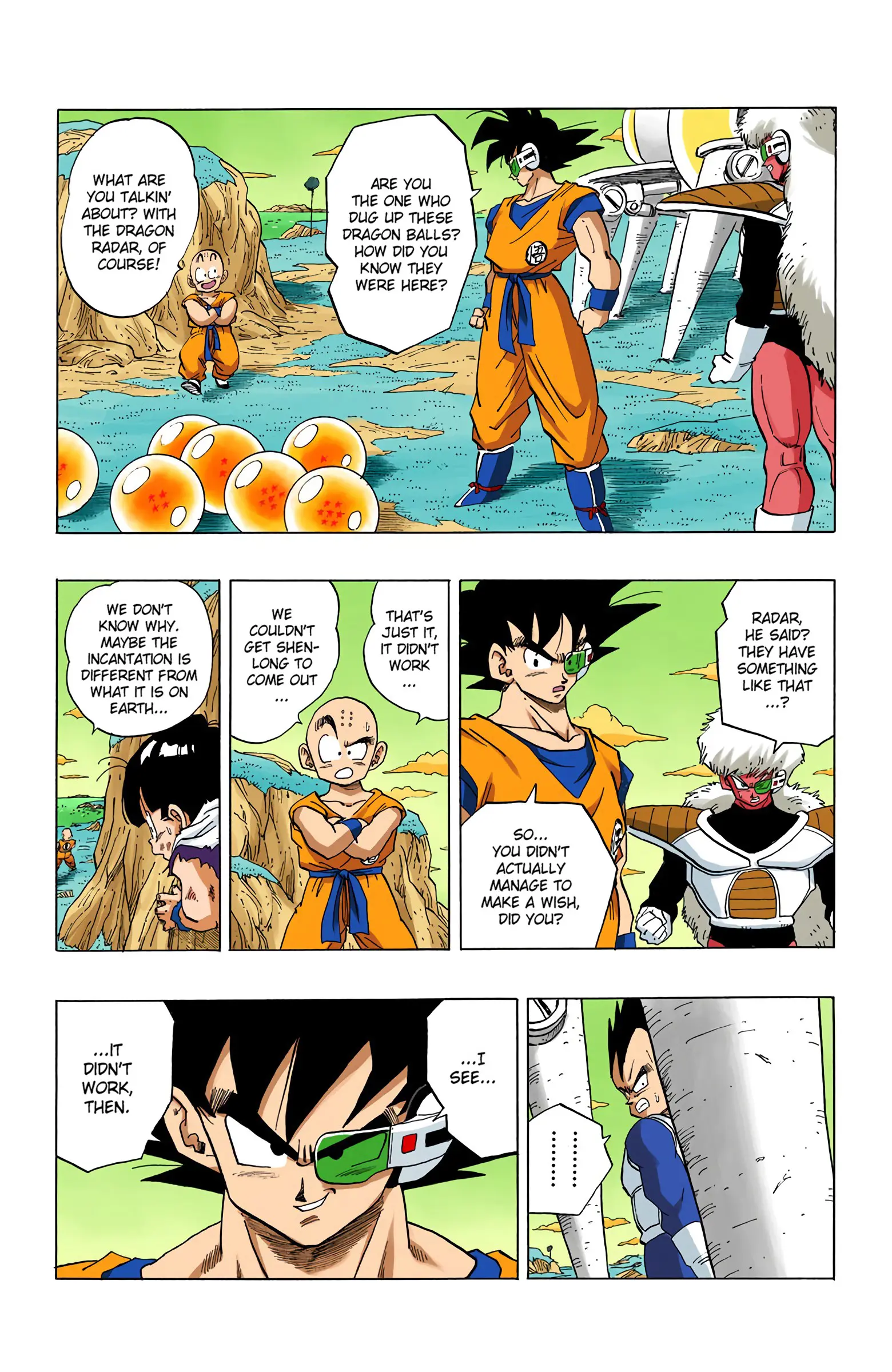 DBZ Frieza Saga Colored Manga, chapter 288, page 4