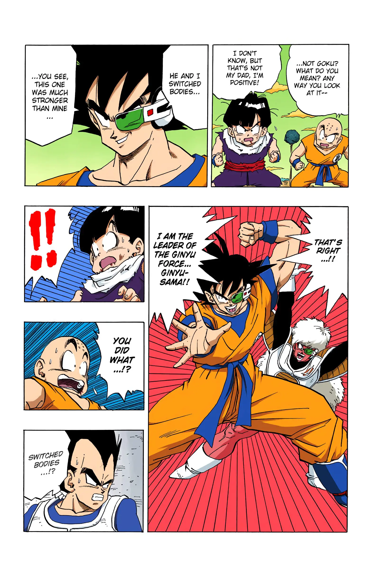 DBZ Frieza Saga Colored Manga, chapter 288, page 7